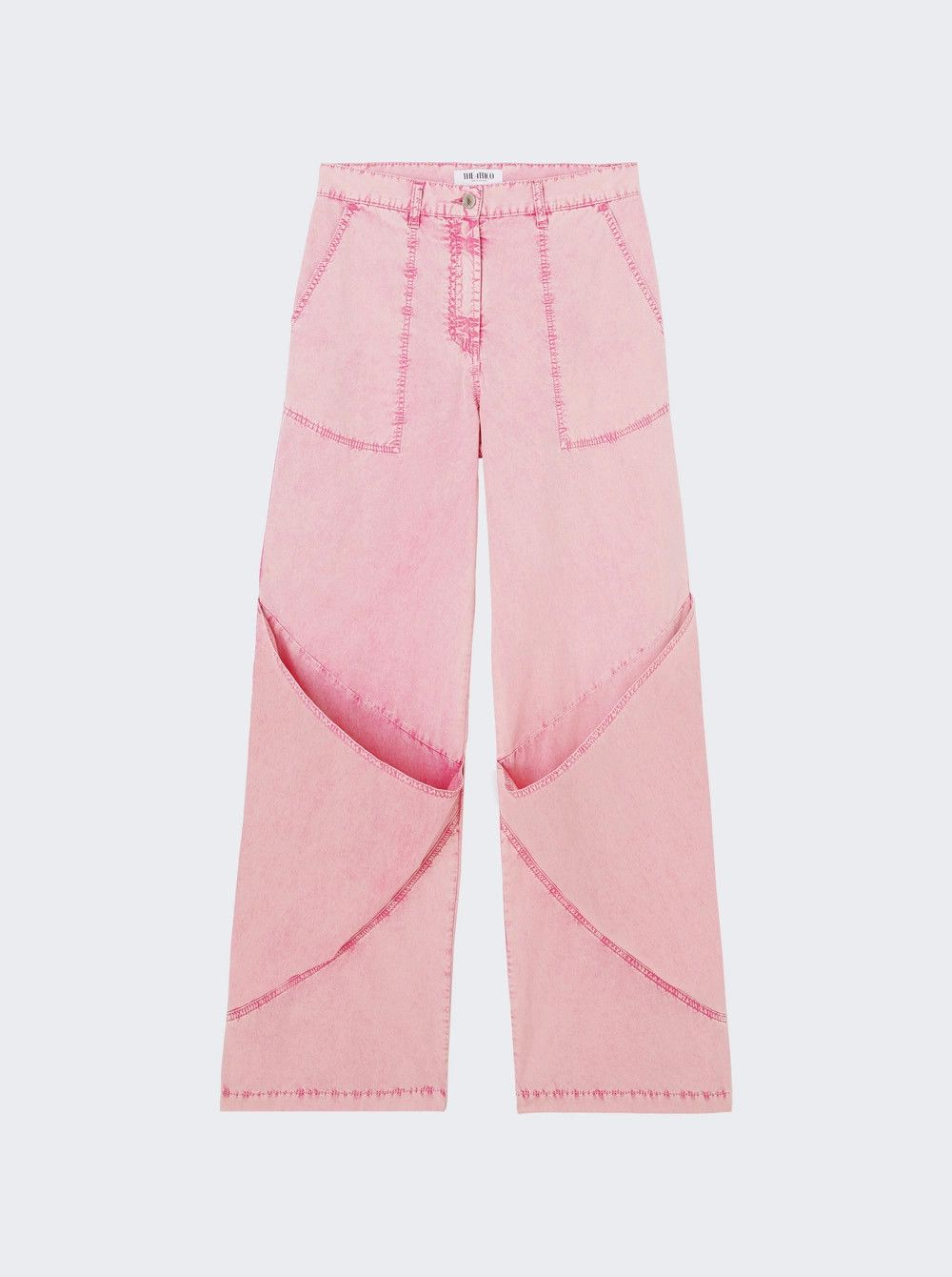 The Attico o1mle0526 Long Jeans in Pink Size 27" / US 4 / IT 40 - 1 Thumbnail