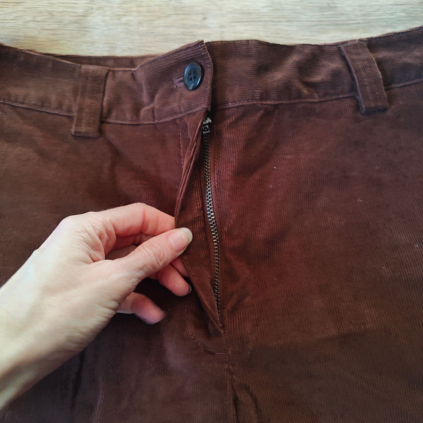 Other Aritzia Sunday Best Jaden Corduroy Pants Womens 8 Brown Size 30" / US 8 / IT 44 - 3 Thumbnail