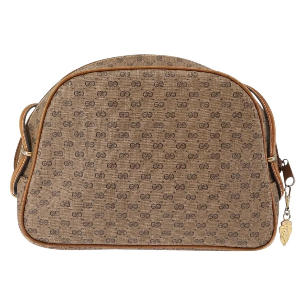 Gucci GUCCI Micro GG Supreme Shoulder Bag Pvc Beige Gold Size ONE SIZE - 3 Thumbnail