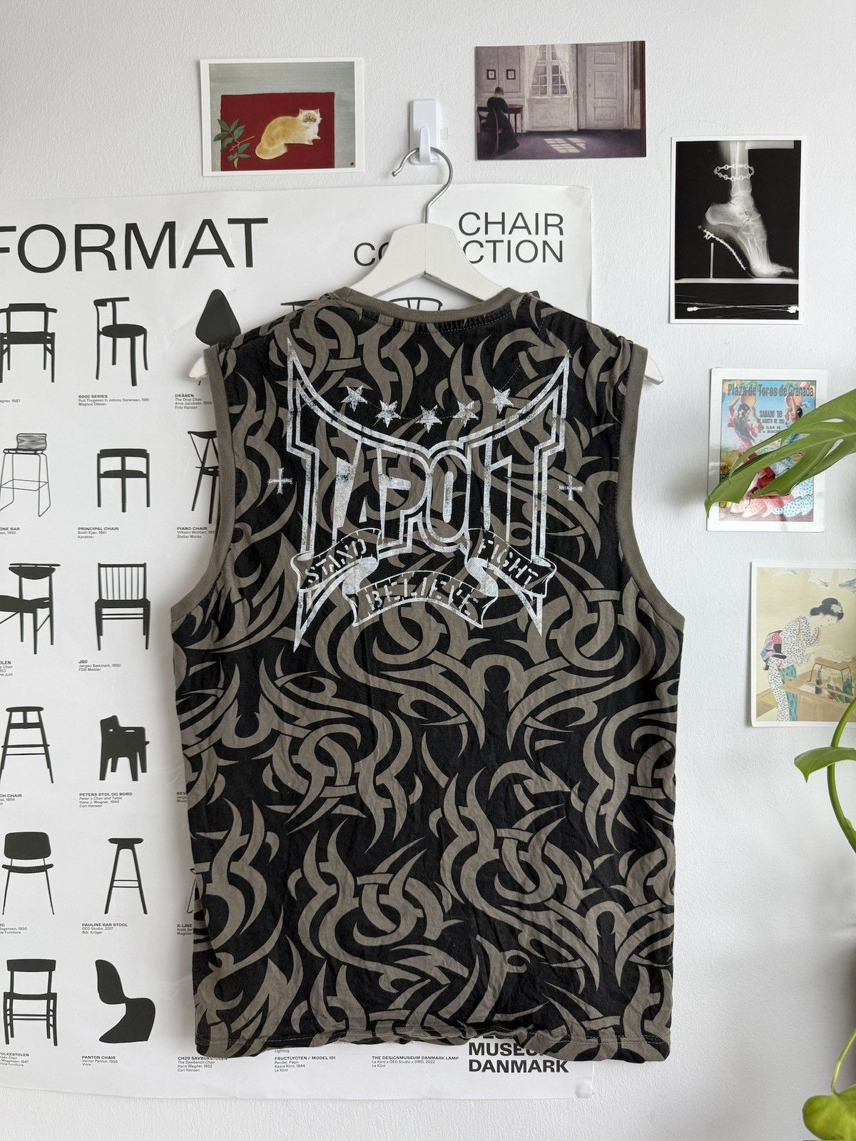 Tapout Vintage y2k Tapout tribal big logo tanktop M opium skate 90s Size US M / EU 48-50 / 2 - 2 Thumbnail