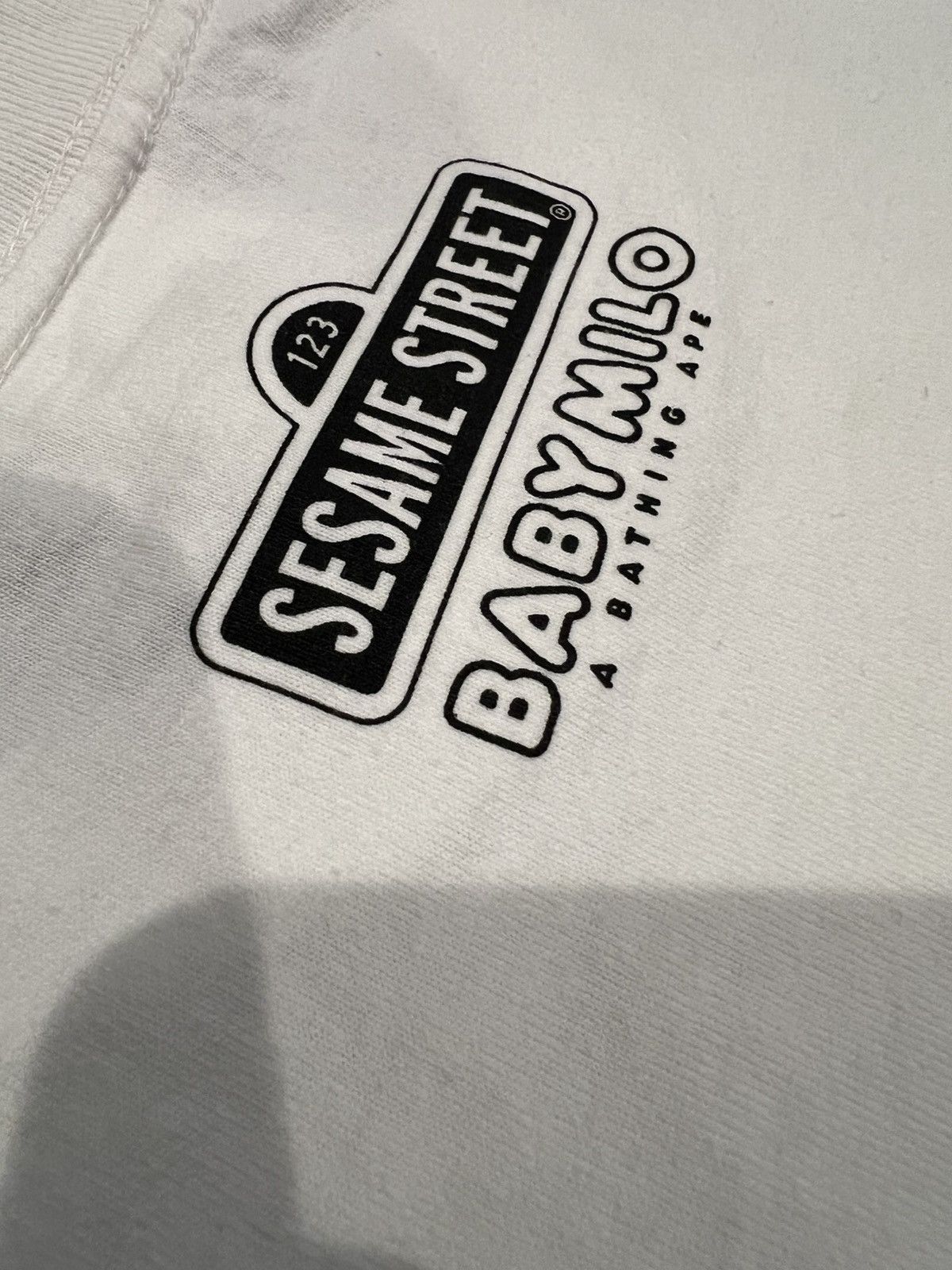 Bape A Bathing Ape x Sesame Street Ernie & Bernie T-Shirt Size US M / EU 48-50 / 2 - 4 Thumbnail