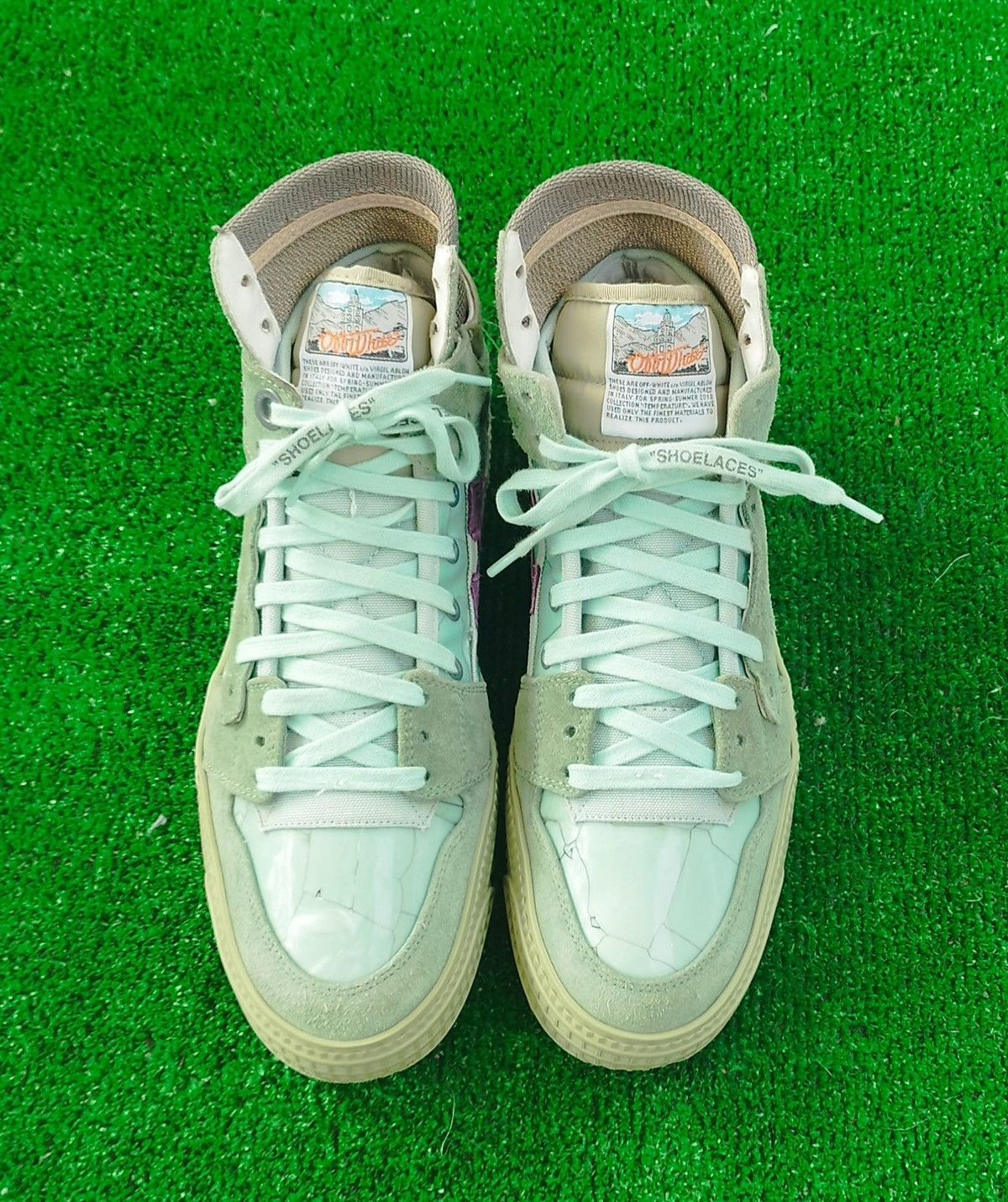 Off-White Snearkers Off White Court 3.0 Blak. Size US 9.5 / IT 39.5 - 2 Thumbnail
