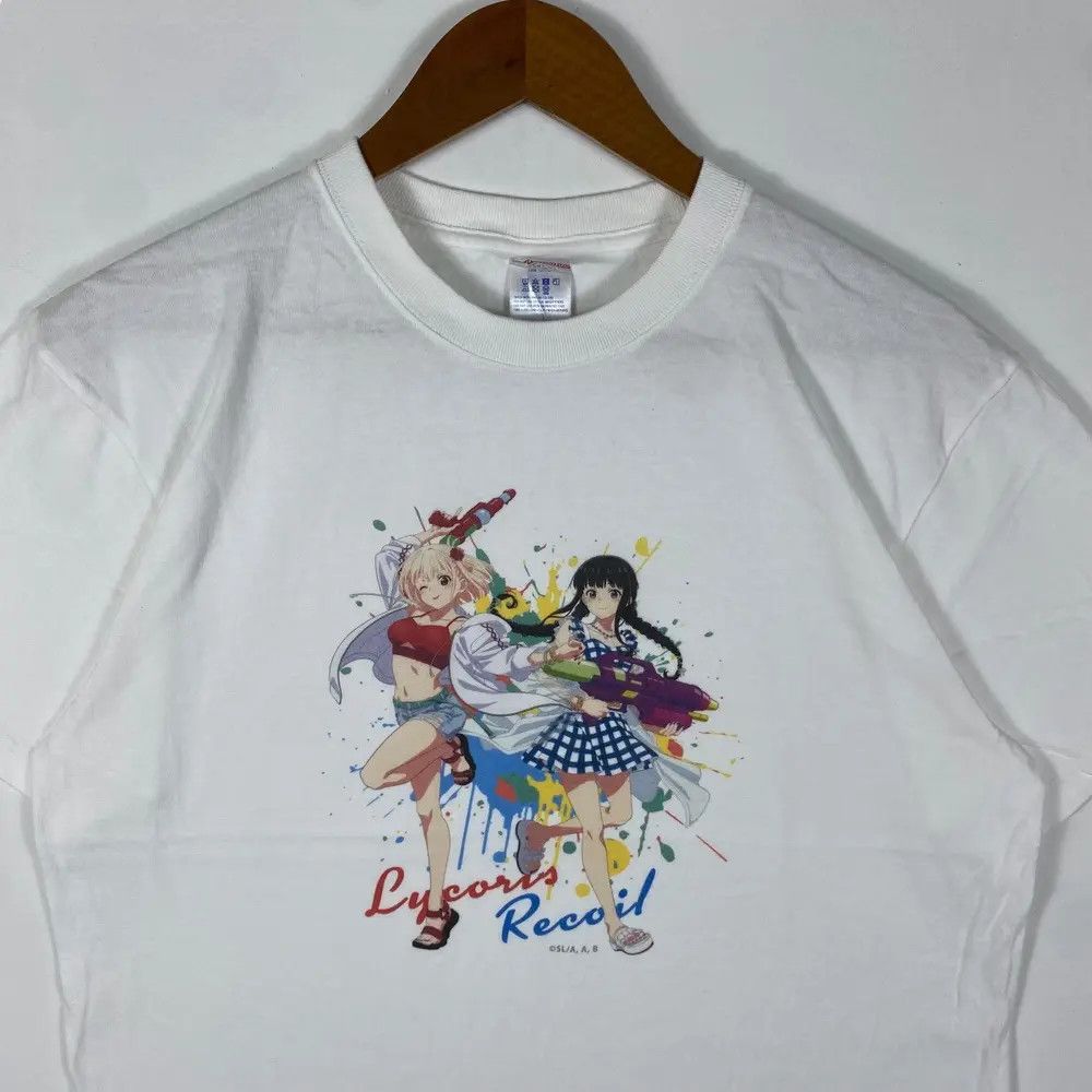 Anime LYCORIS RECOIL Summer Splash Sensoku & Takina Tee Shirt Size US L / EU 52-54 / 3 - 2 Thumbnail