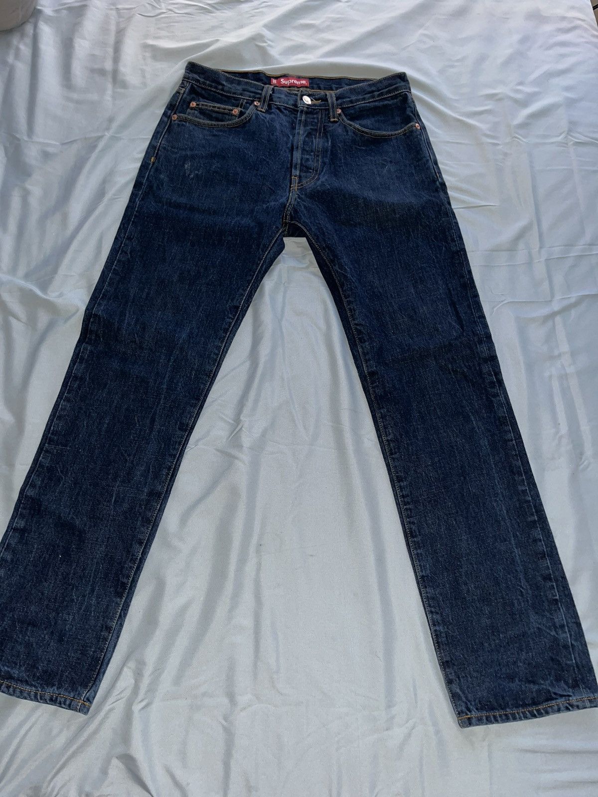 Supreme Supreme selvedge, slim jeans Size US 30 / EU 46 - 3 Thumbnail