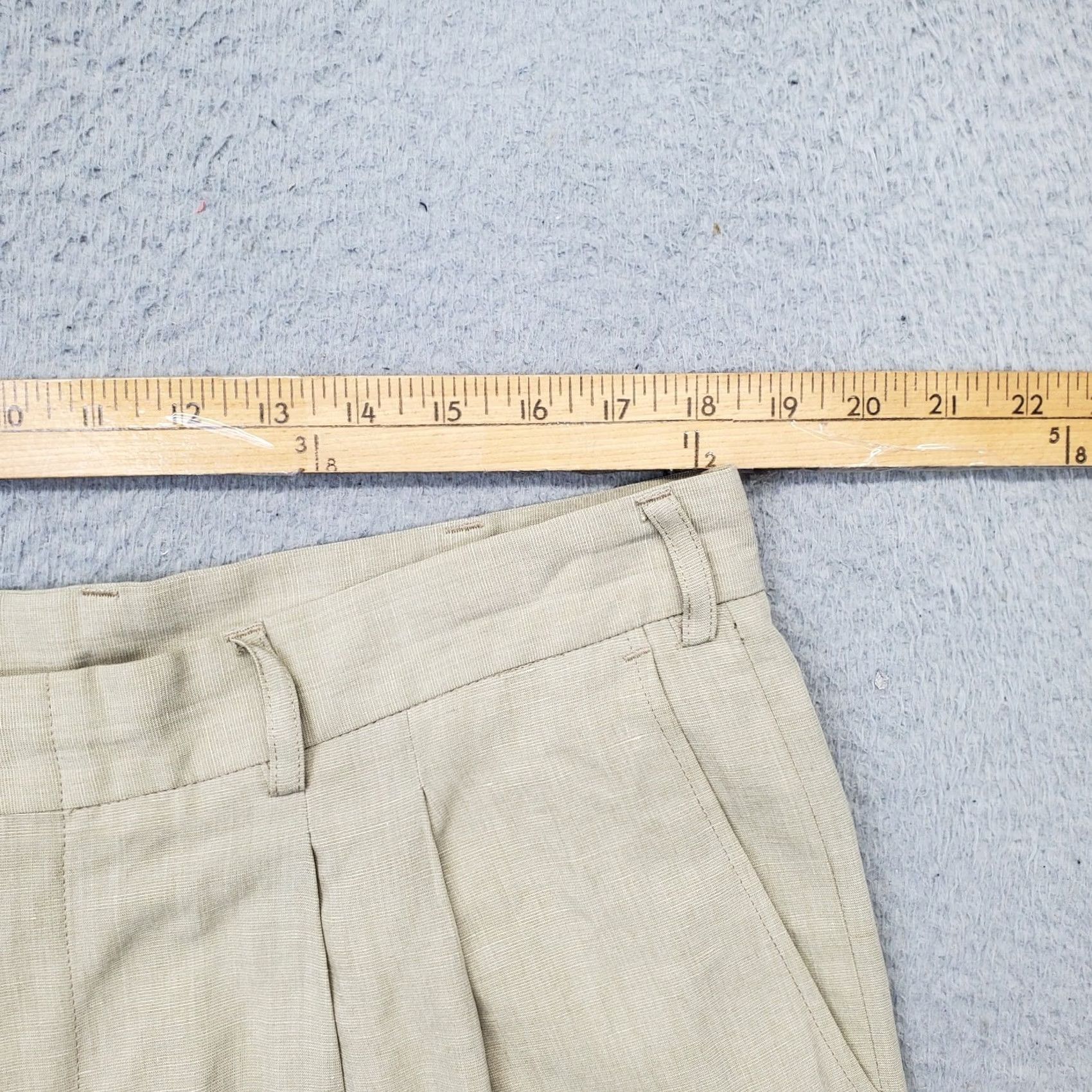 Vintage Bobby Jones Chino Shorts Mens 38 Brown Lyocell Casual Relaxed Pleated Front Size US 38 / EU 54 - 5 Thumbnail