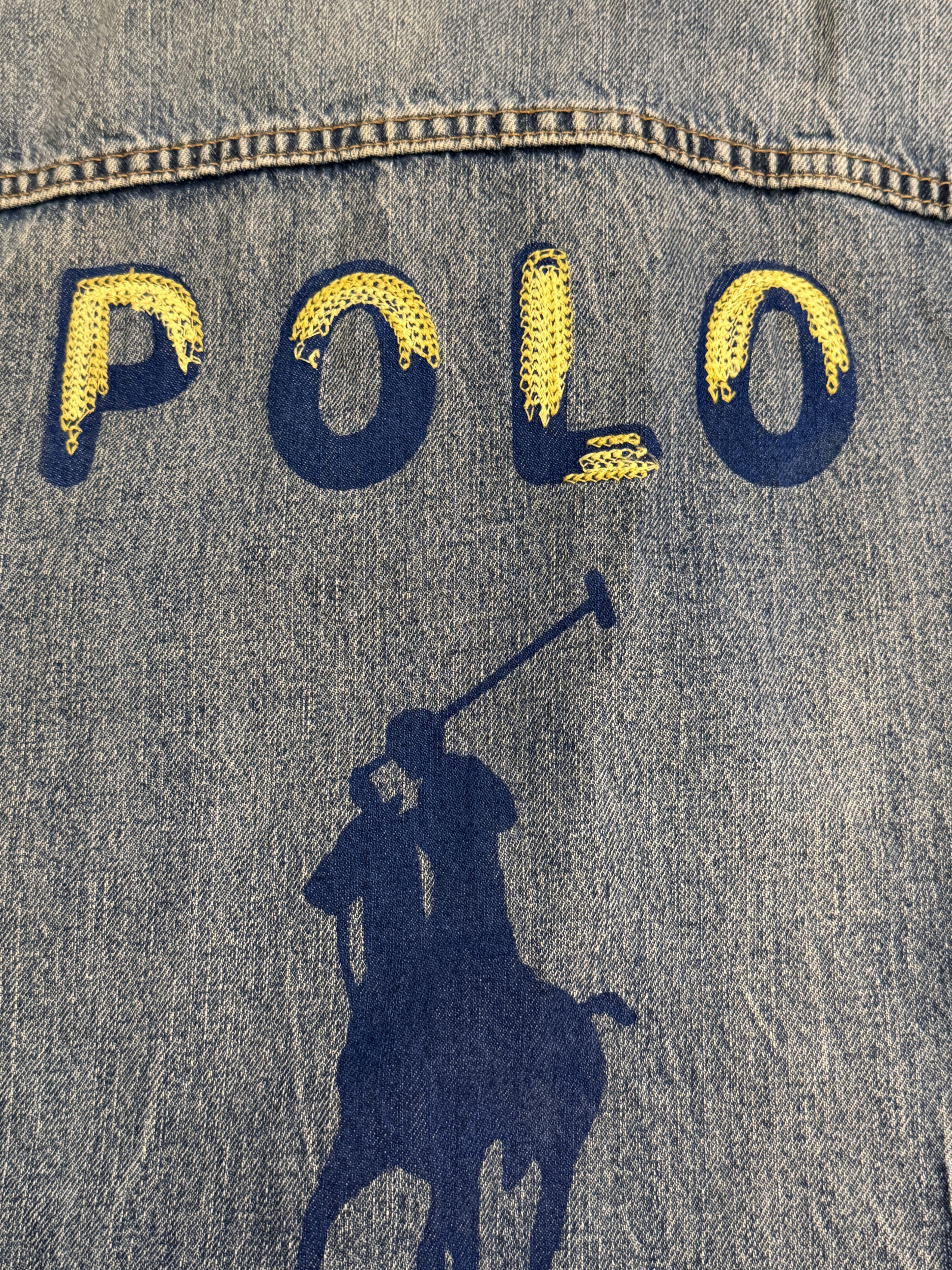 Polo Ralph Lauren Polo Vintage Denim Jacket Size US XXL / EU 58 / 5 - 4 Thumbnail
