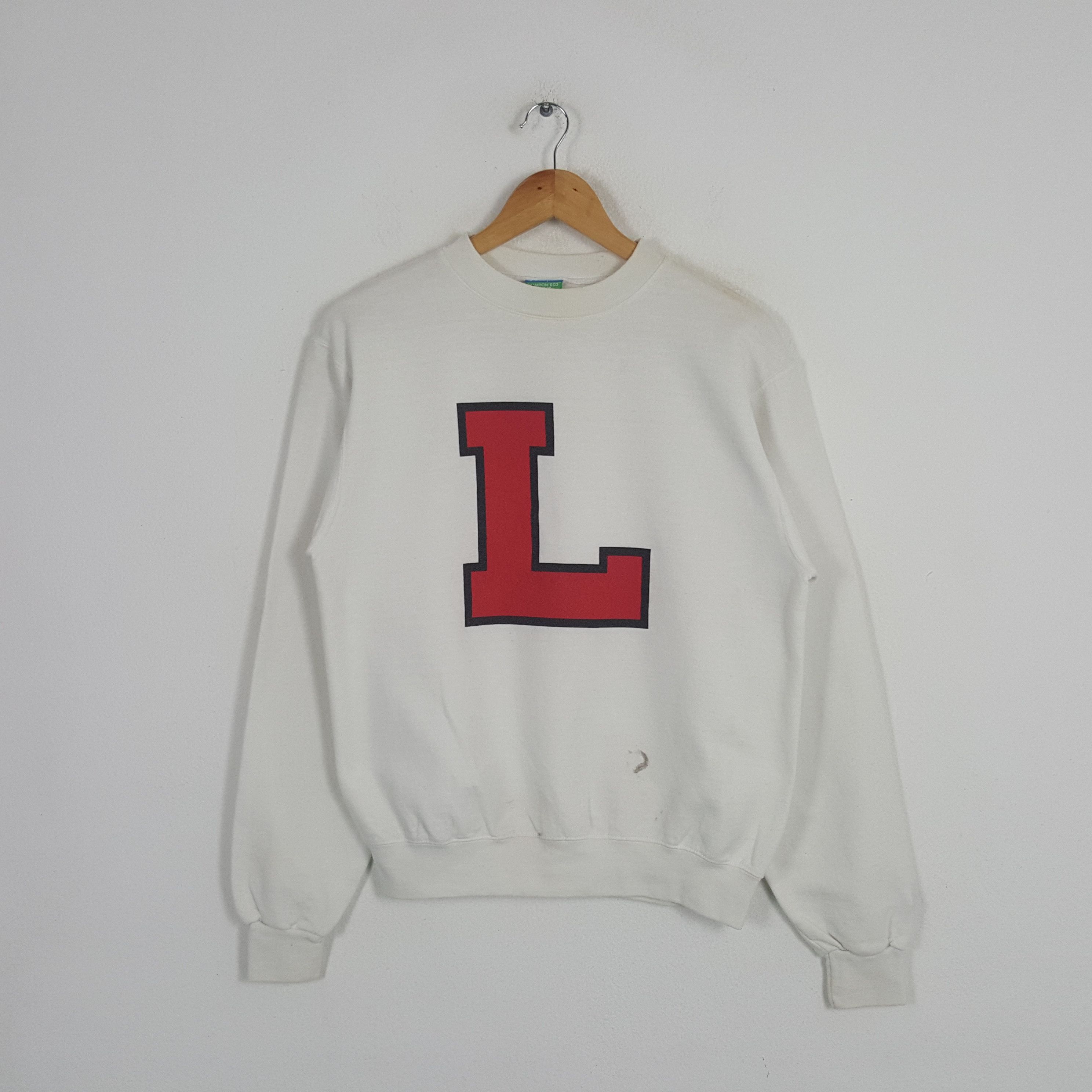 Champion × Vintage Vintage Champion Eco Fleece American Sports Style Sweatshirt Size US S / EU 44-46 / 1 - 1 Thumbnail