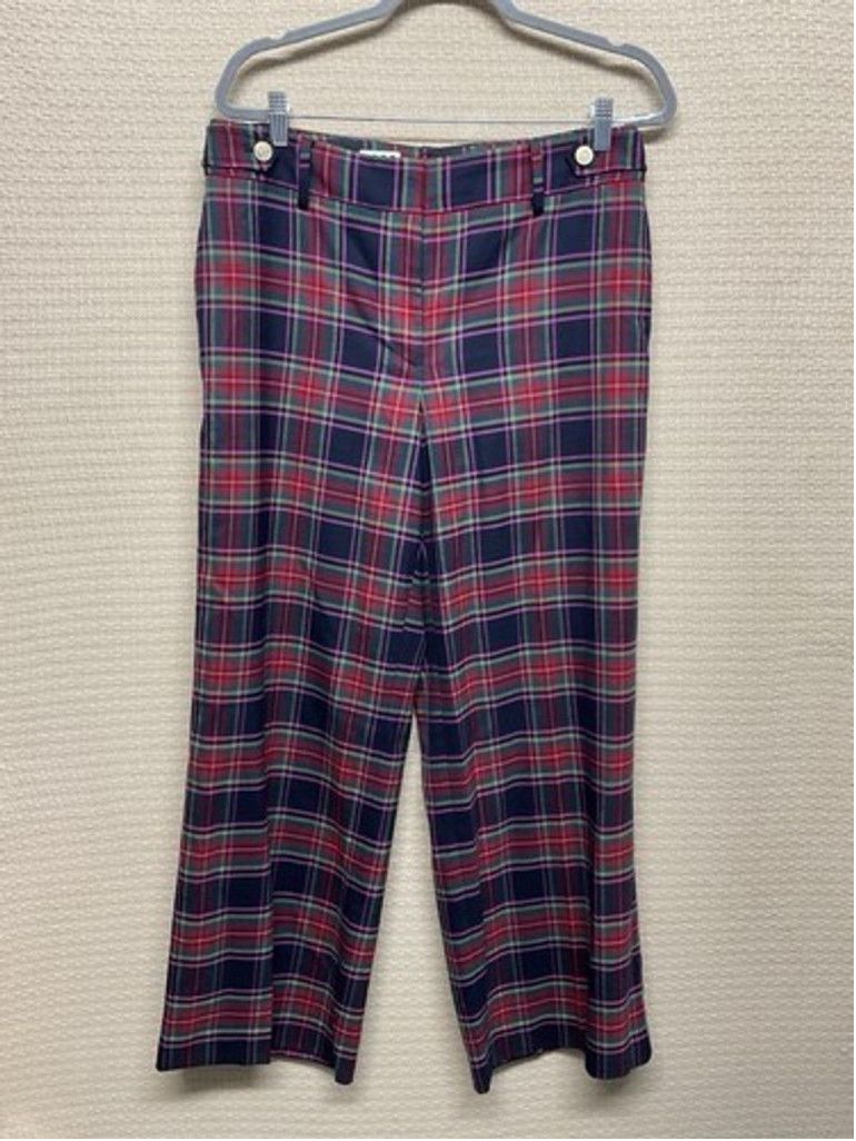 Talbots Talbots Tartan Plaid Holiday Pants Ankle Straight Women 12 P Size 34" / US 12 / IT 48 - 1 Thumbnail