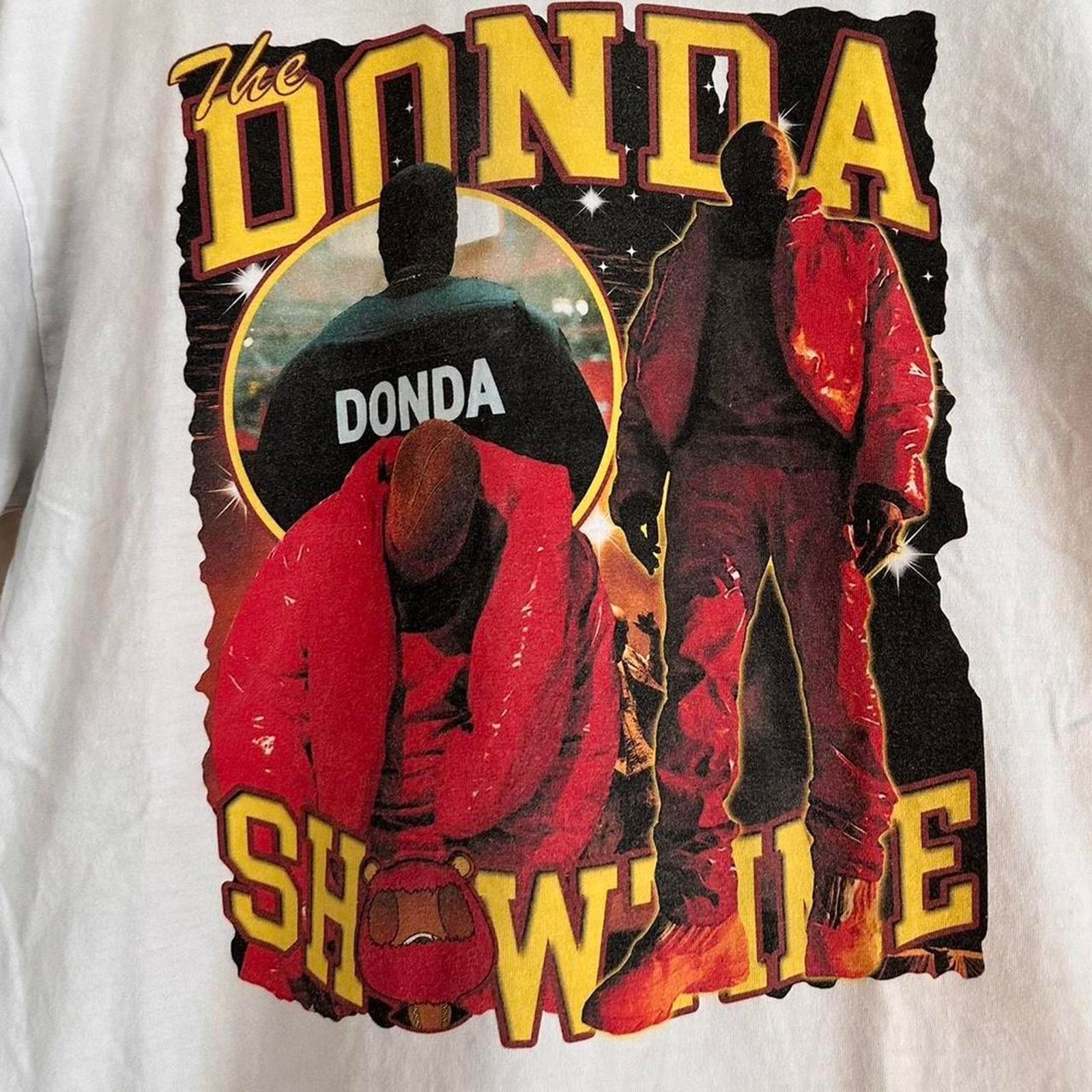 Kanye West × Rap Tees Vintage Y2K Kanye West Donda Boot Rap Shirt Size US M / EU 48-50 / 2 - 2 Thumbnail