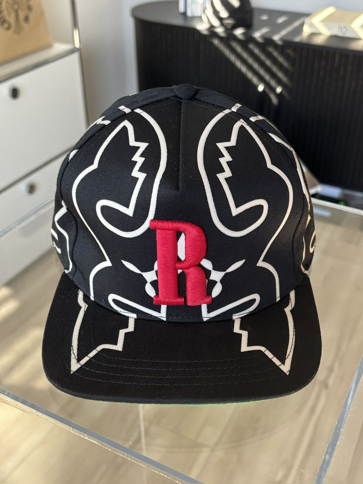 Rhude 🤠 RHUDE | WESTERN R LOGO HAT Size ONE SIZE - 1 Thumbnail