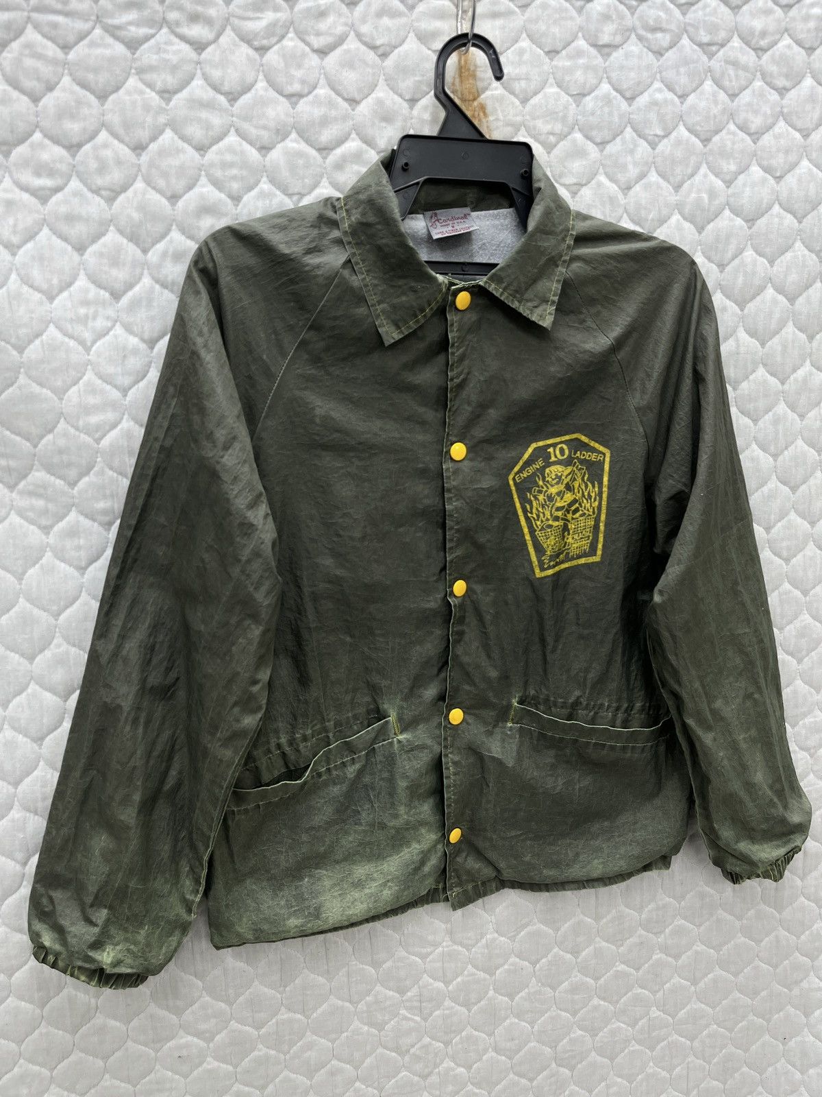 Vintage 🔥🔥🔥STEALS VTG CARDINAL ENGINE 10 LADDER 10 JACKET Size US S / EU 44-46 / 1 - 2 Thumbnail