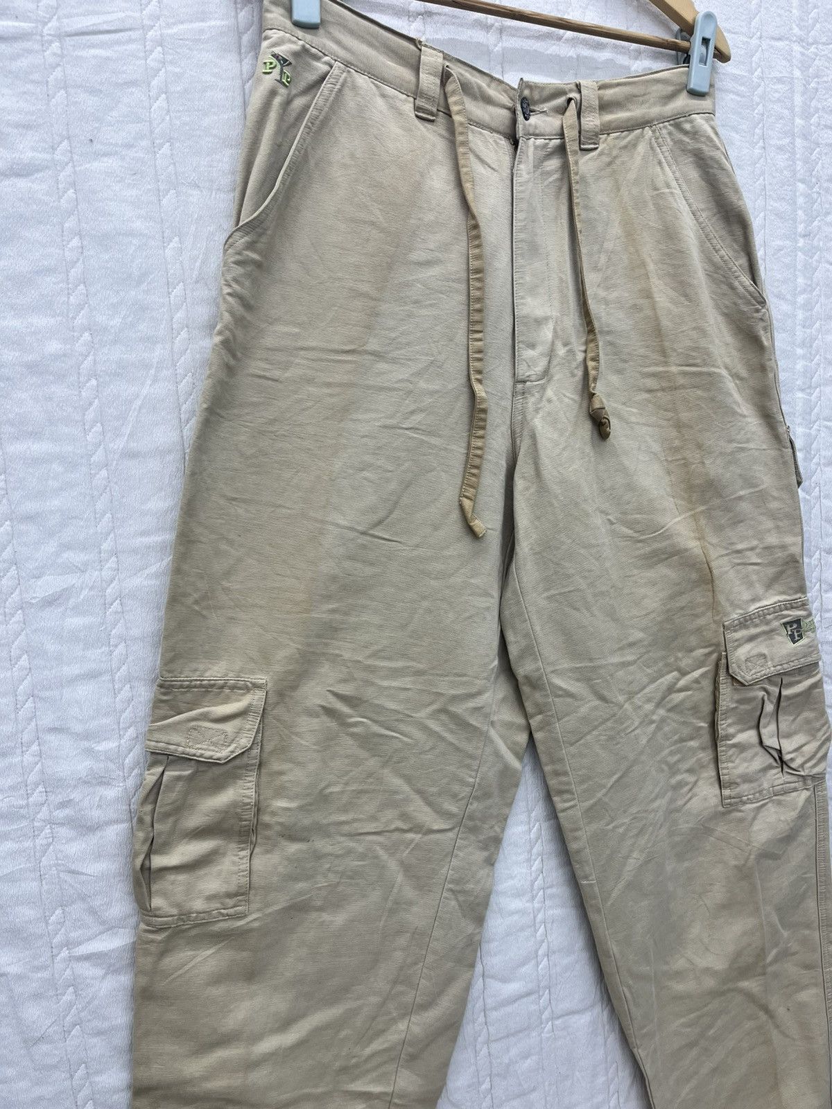 Marc Buchanan × Pelle Pelle PELLE PELLE TROUSER CARGO HI-FI DENIM Size US 32 / EU 48 - 2 Thumbnail