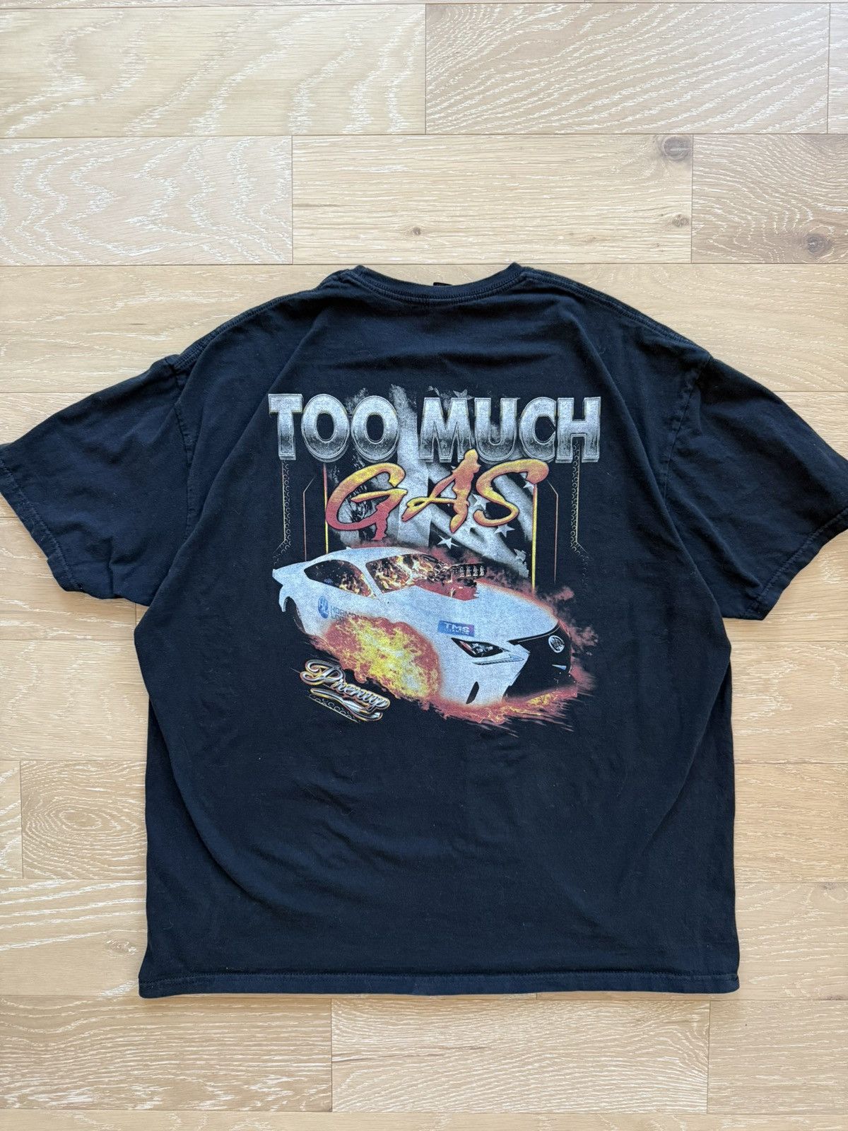 Gildan Streetwear Car Flames Racing Prenup Swan Gang Shirt Size US XXL / EU 58 / 5 - 1 Thumbnail