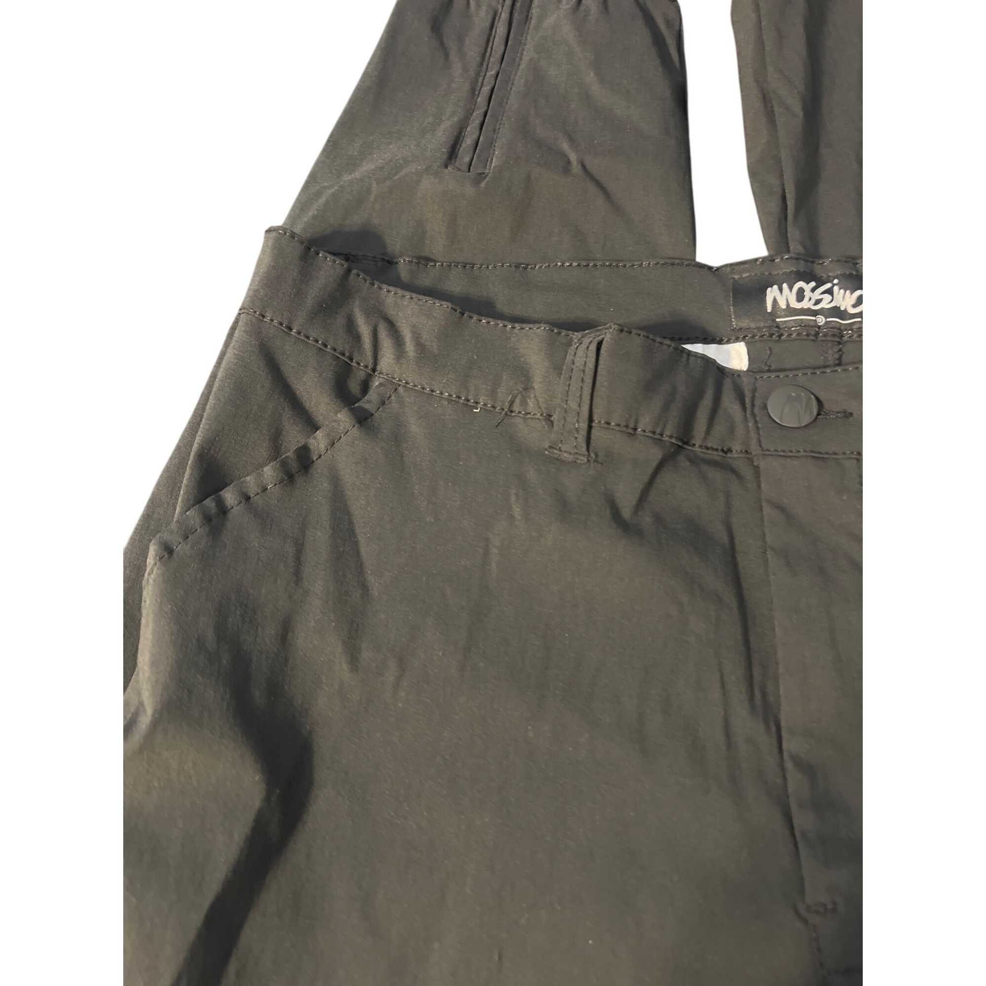 Mossimo Mossimo Mens Slim Fit Tech Fabric Black Joggers Pants Stretc Size US 36 / EU 52 - 4 Thumbnail