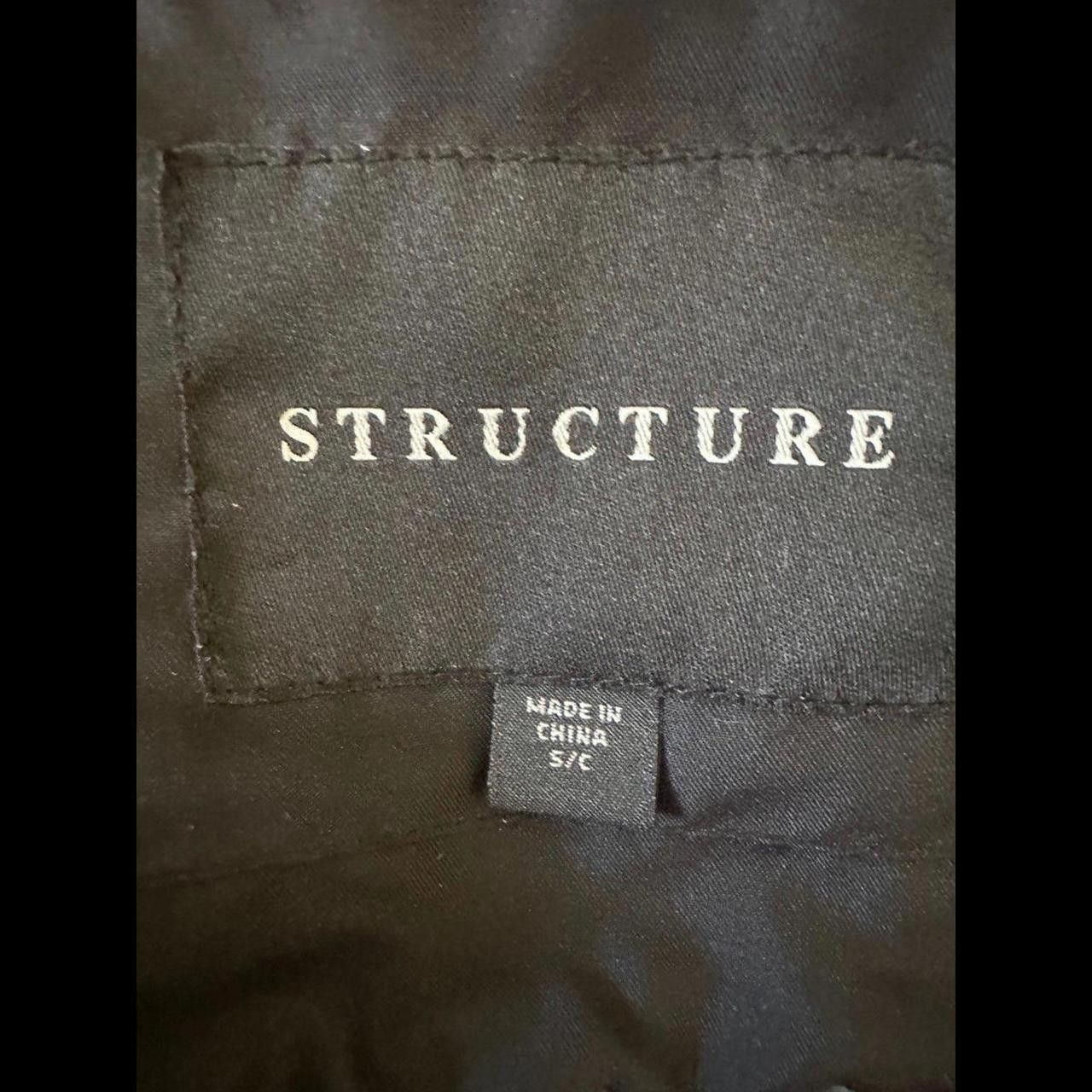 Designer Mens Used Black Structure Full Size US S / EU 44-46 / 1 - 2 Thumbnail
