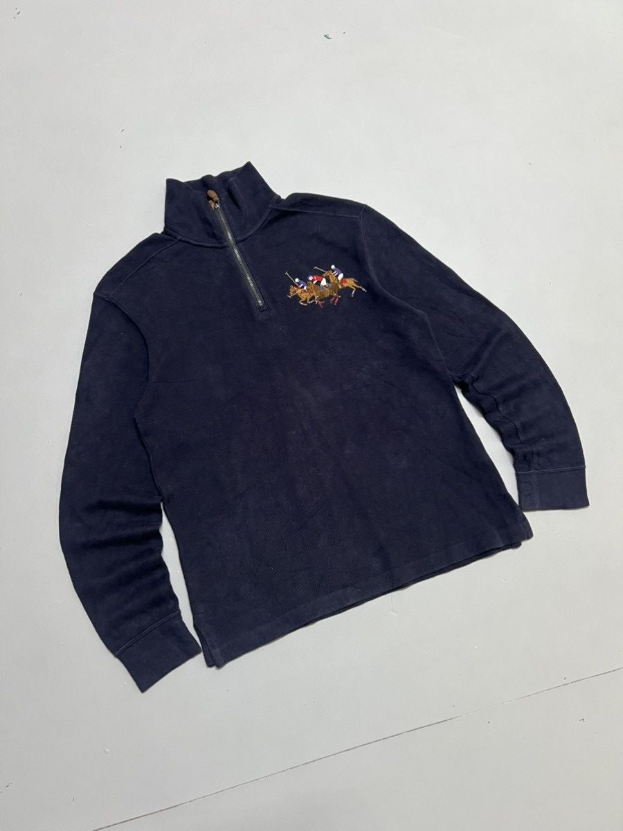Polo Ralph Lauren Vintage ralph lauren polo big ponney zipper Size US XXS / EU 40 - 1 Thumbnail
