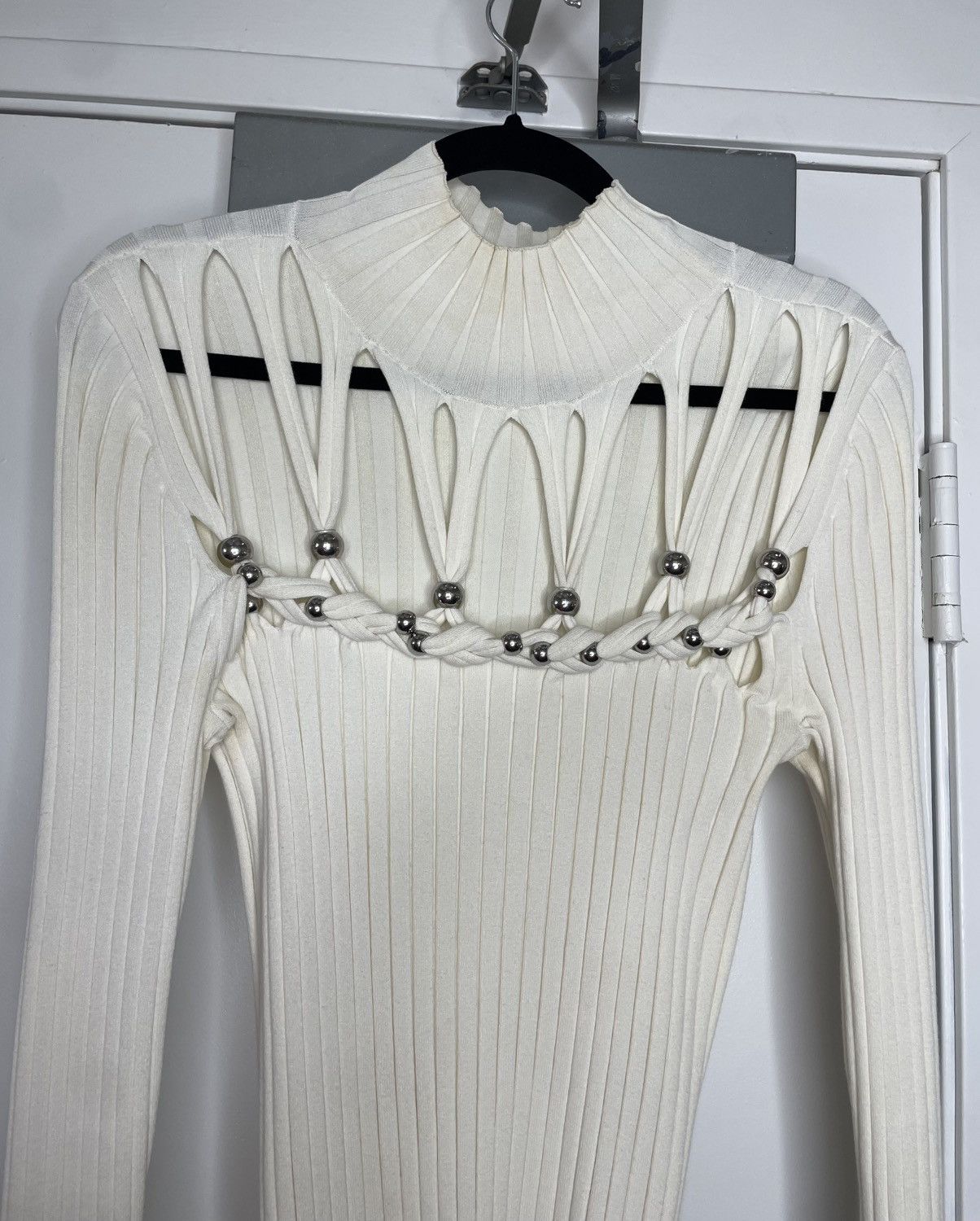 Dion Lee Dion Lee Beaded Knit Top Size M / US 6-8 / IT 42-44 - 3 Thumbnail