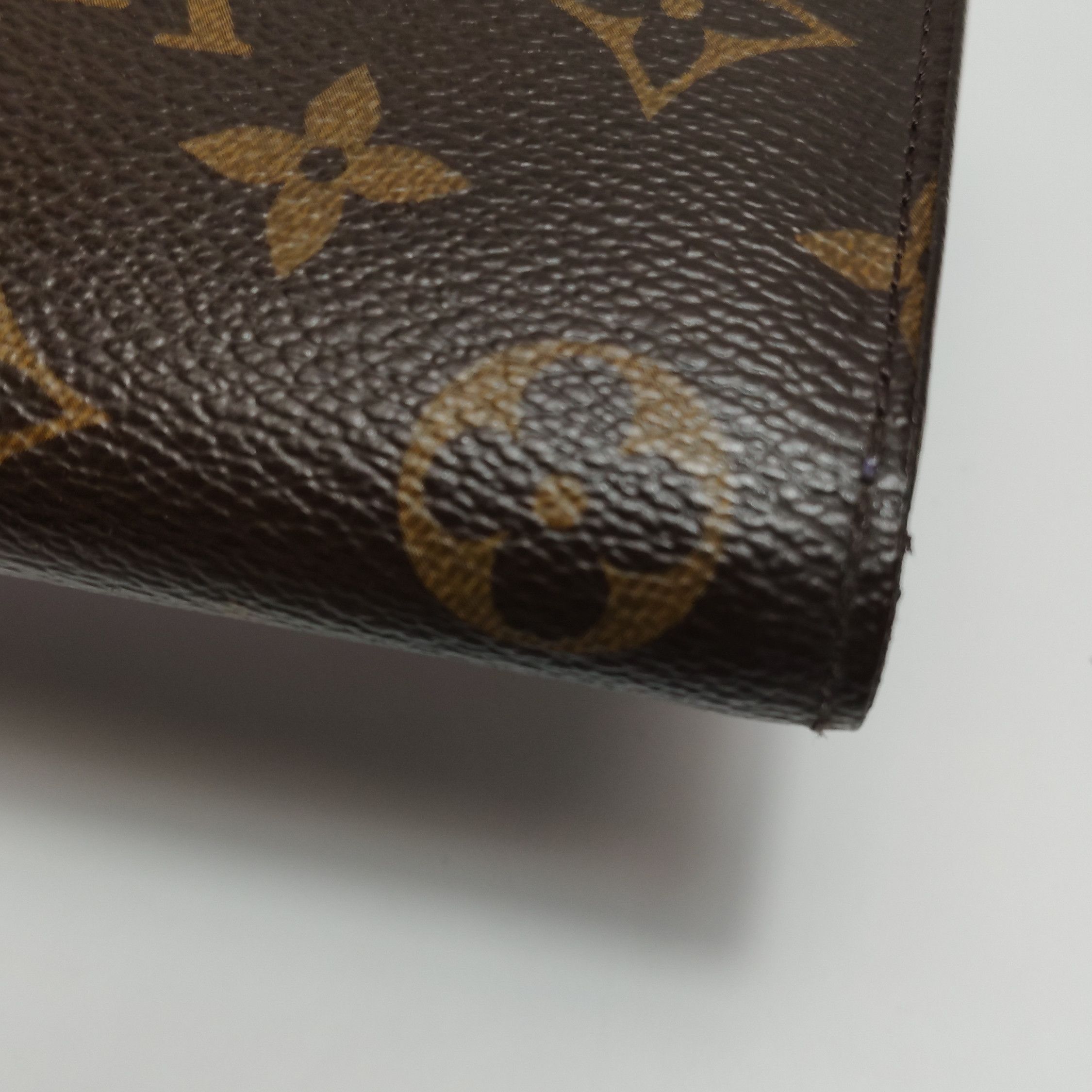 Louis Vuitton Louis Vuitton (LV) Marie leather Monogram print snap wallet Size ONE SIZE - 9 Thumbnail