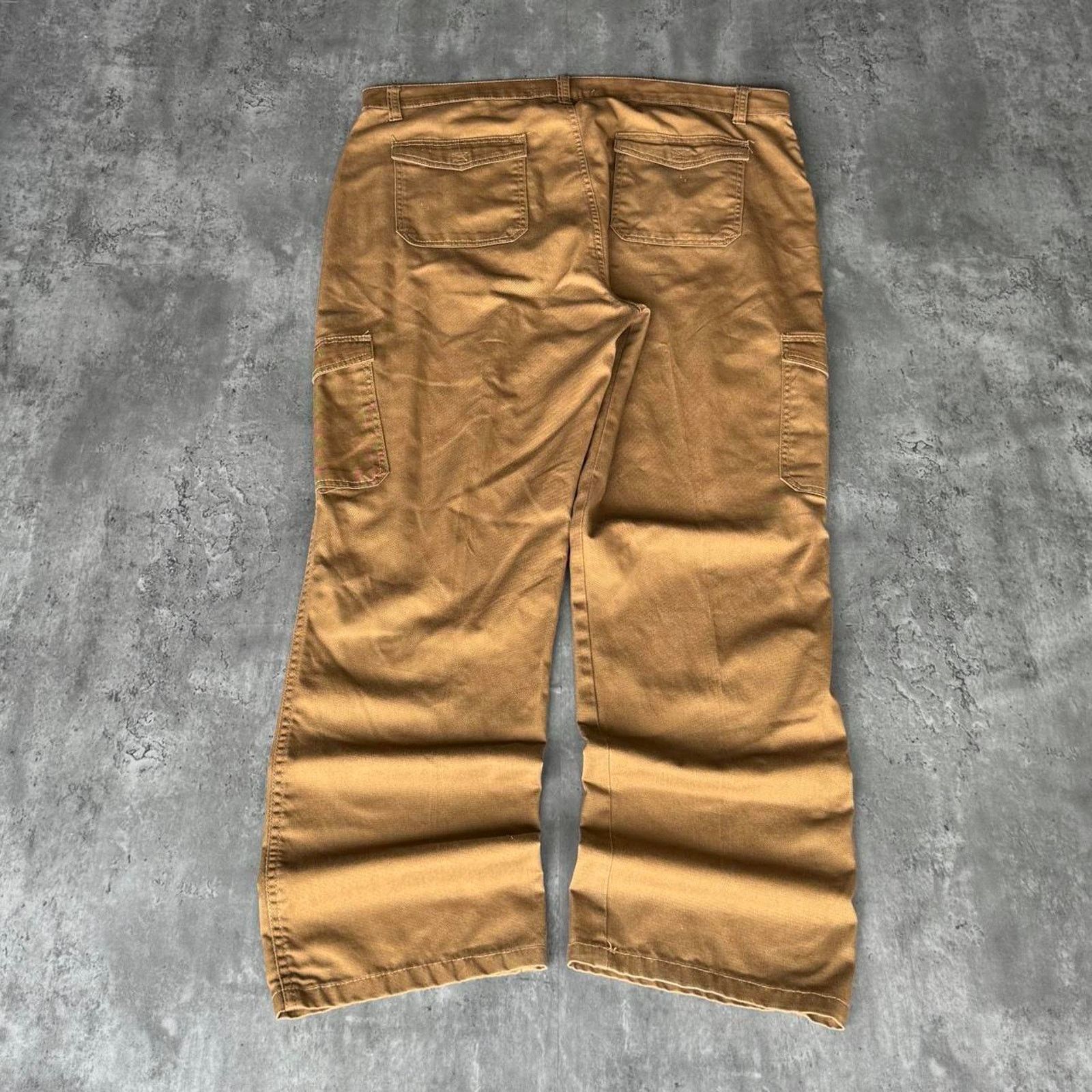 Japanese Brand × Vintage Vintage Y2K Sacred Crown Baggy Streetwear Cargo Skater Pants Size US 42 / EU 58 - 2 Thumbnail