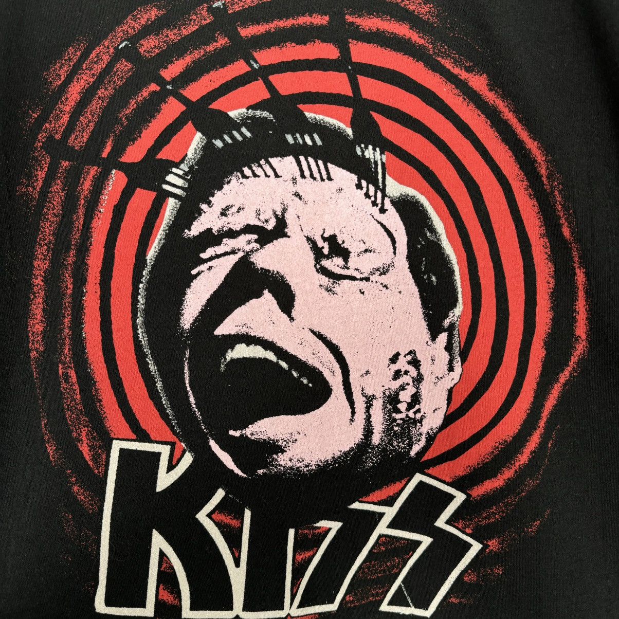 Band Tees Vintage 1994 Kiss ‘Fork Head’ Army Depot Promo T Shirt Size US XL / EU 56 / 4 - 6 Thumbnail