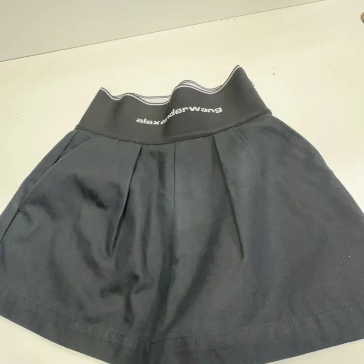 Alexander Wang Alexander Wang High-Waisted Logo Print Shorts - Size 23" - 7 Thumbnail