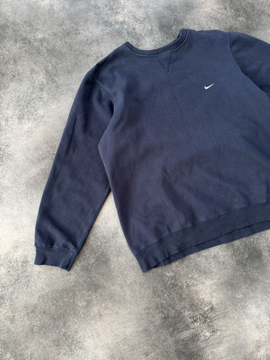 Nike Vintage Nike Logo Baggy Crewneck Sweatshirt Swoosh y2k Size US L / EU 52-54 / 3 - 4 Thumbnail