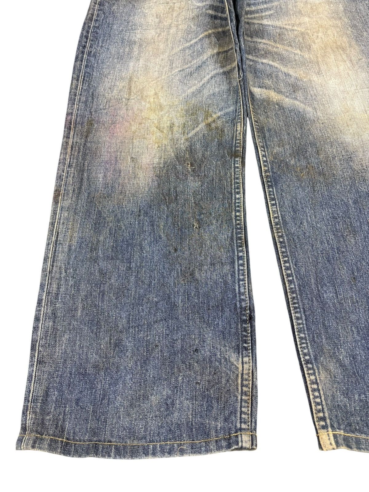 Levi's Vintage 90s Levis 502 Mud Wash Distressed Baggy Jeans Size US 38 / EU 54 - 6 Thumbnail