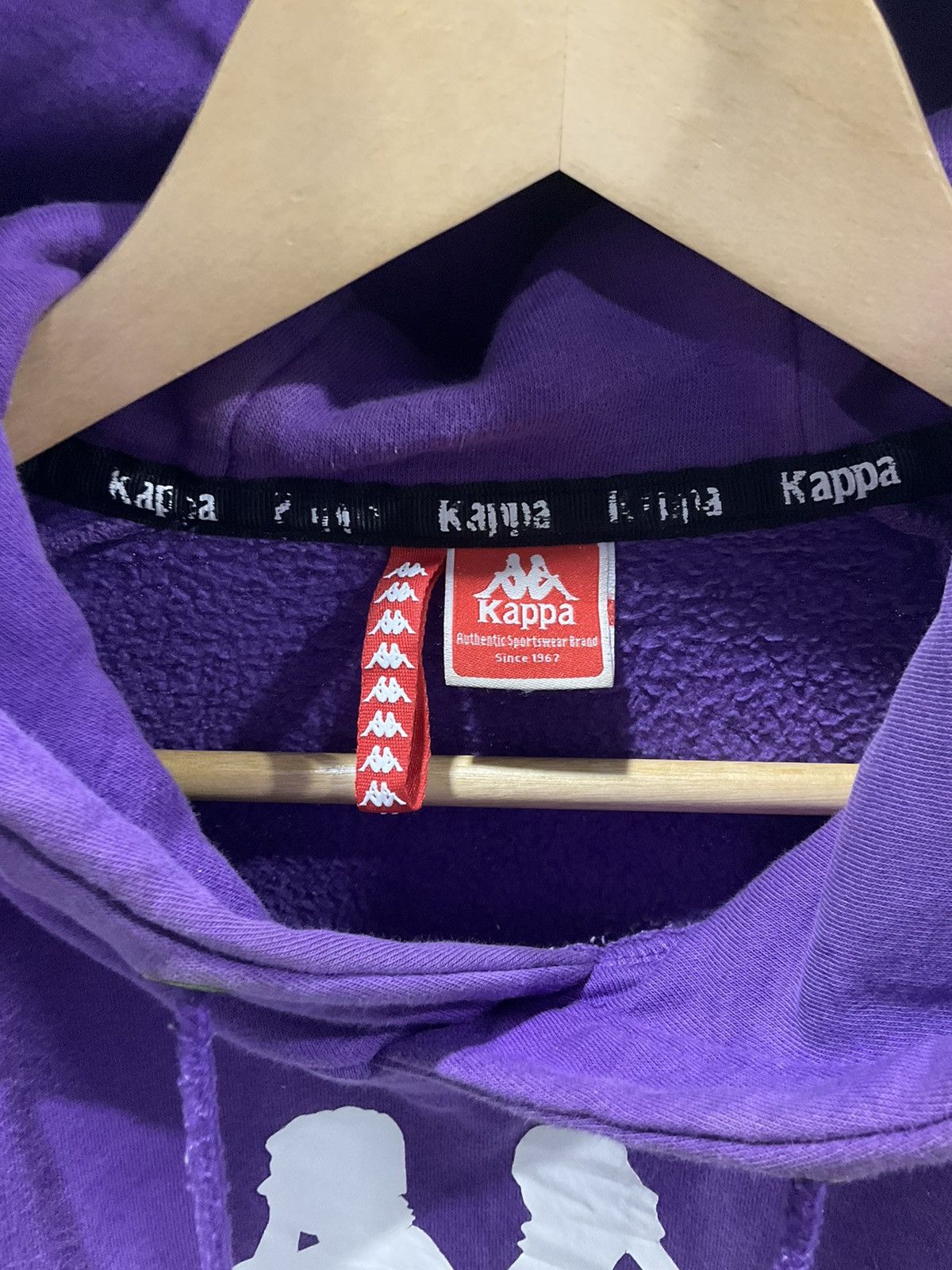 Kappa Big Logo Kappa Purpe Hoodie With Side Logo Size US L / EU 52-54 / 3 - 9 Thumbnail