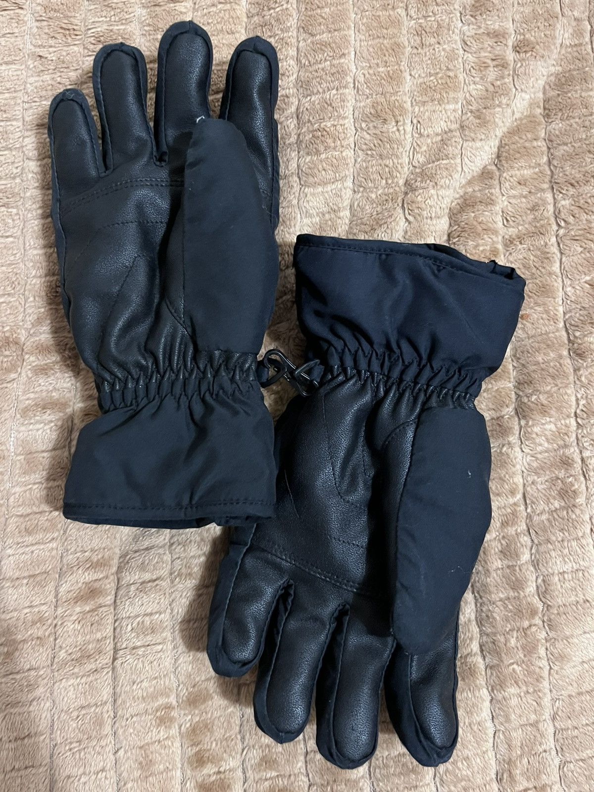 Goretex Ziener Black Gore-Tex Gloves – Waterproof & Warm Size ONE SIZE - 2 Thumbnail