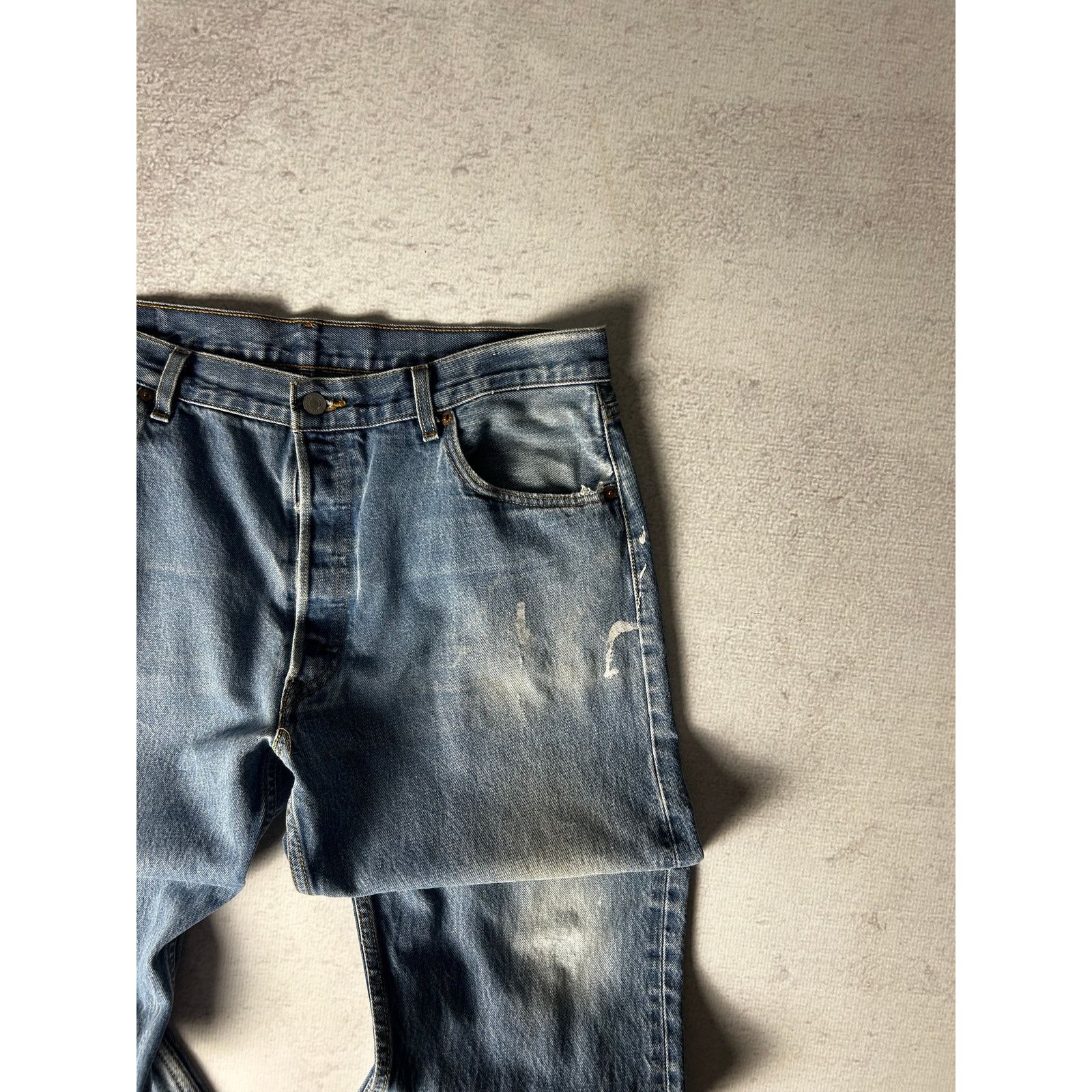 Levi's Vintage Levis Jeans - Blue Men's 38WX30L ,Men's Clothing Size US 38 / EU 54 - 5 Thumbnail