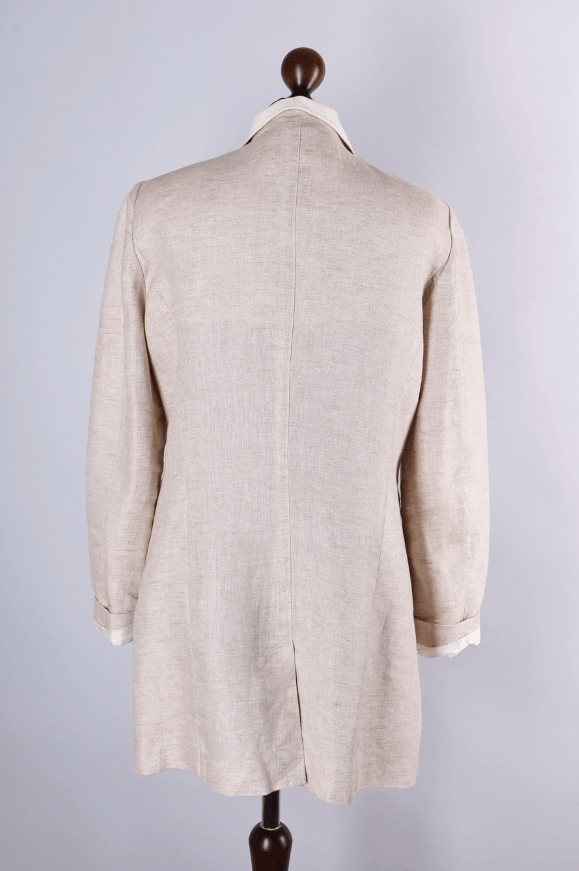 Other Women's Onorati Blazer Italian Tailored Jacket Beige Size M Size M / US 6-8 / IT 42-44 - 3 Thumbnail