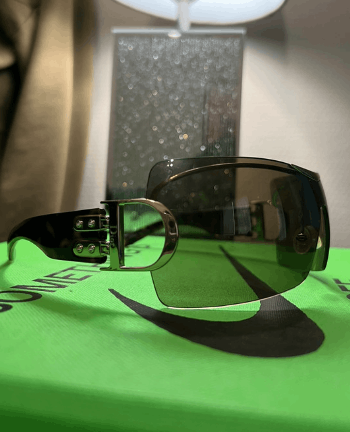 Christian Dior Monsieur × Dior × Vintage Dior Sunglasses Airspeed 1 Ski Bike Pop Rimless Vintage Size ONE SIZE - 2 Thumbnail