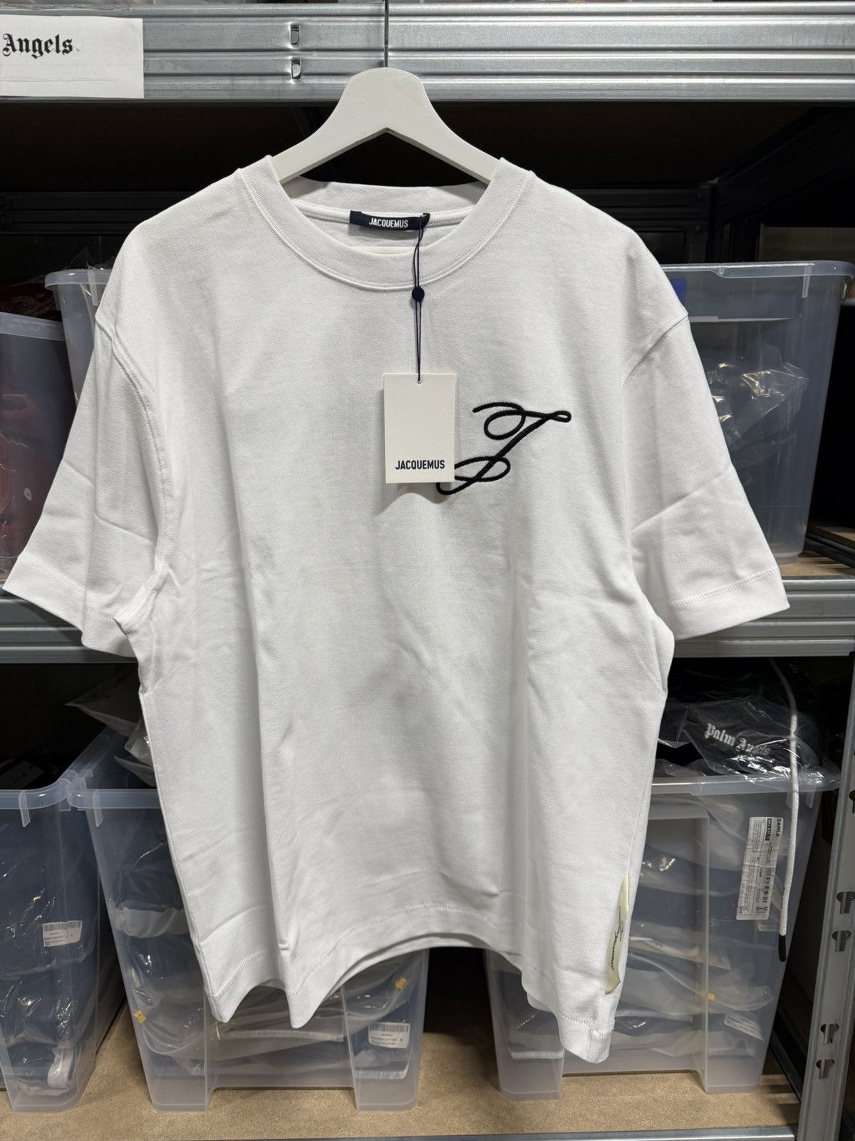 Jacquemus Jacquemus Logo Embroidery T-Shirt NEW Size US XL / EU 56 / 4 - 2 Thumbnail