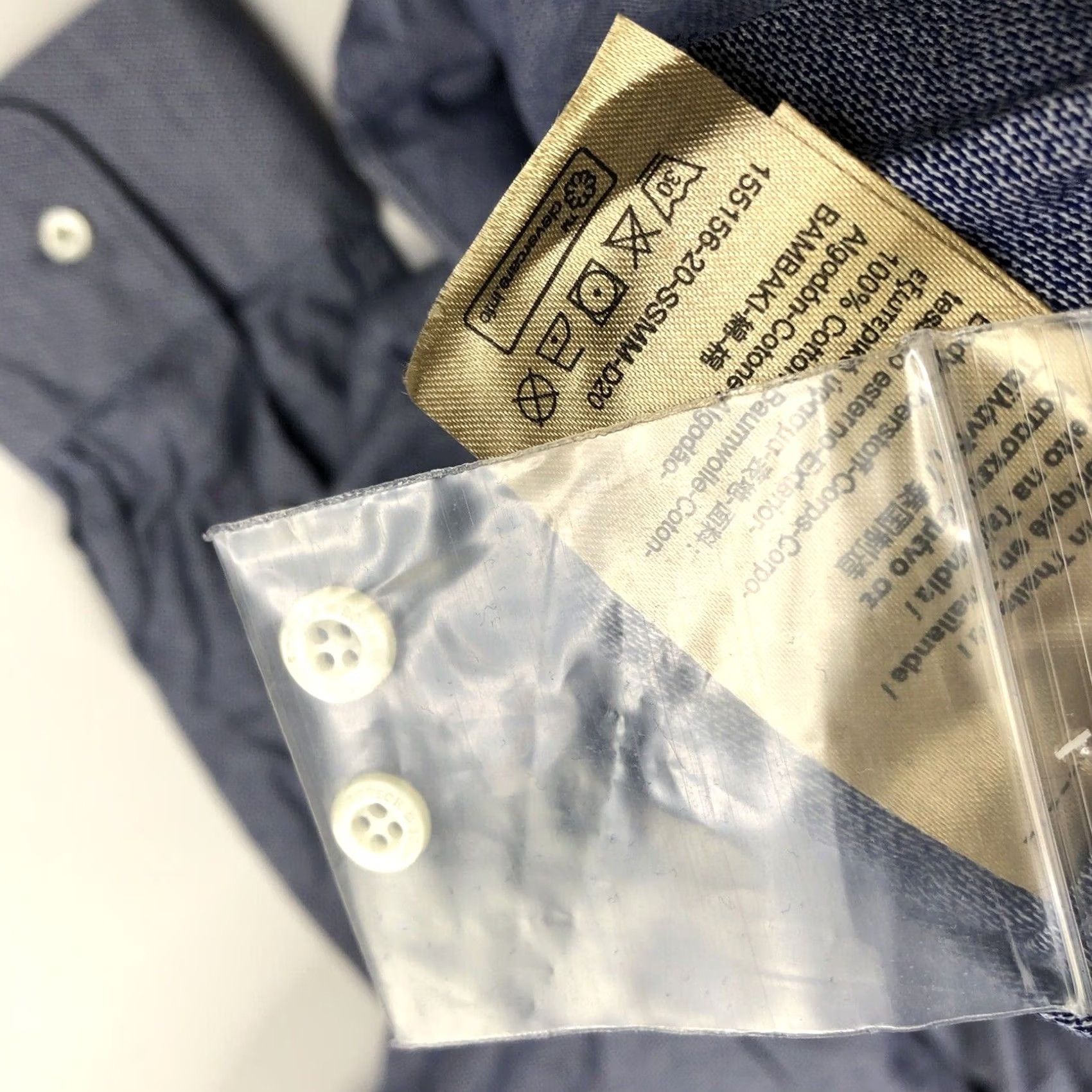 Scotch & Soda Scotch & Soda Amsterdam Medium New Button Front Long Sleeve Cotton Casual Shirt Size US M / EU 48-50 / 2 - 8 Thumbnail