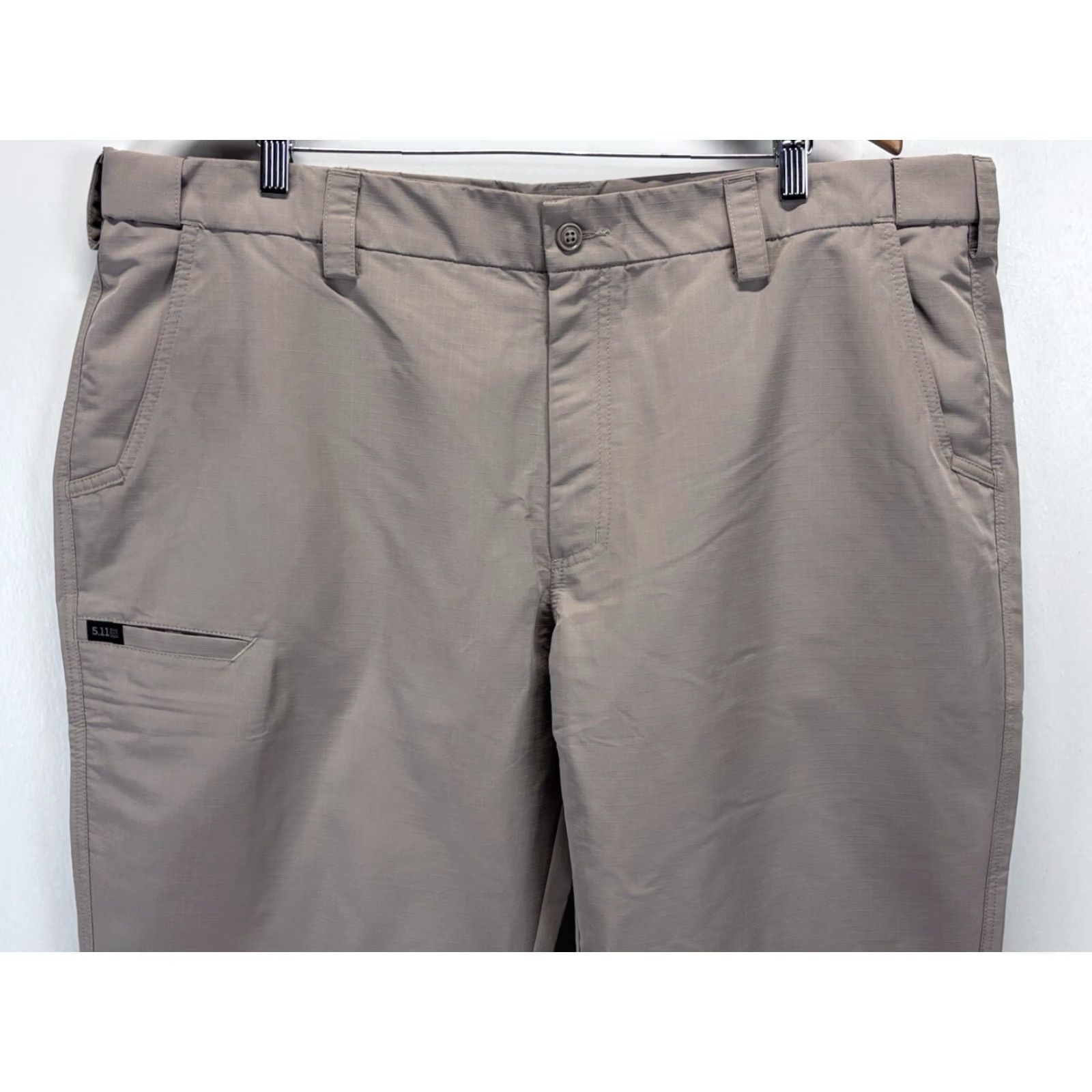 Vintage 5.11 Tactical Men's Fast Tac Urban pants 44x34 Ripstop Beige 5 Pocket Size US 44 / EU 60 - 2 Thumbnail