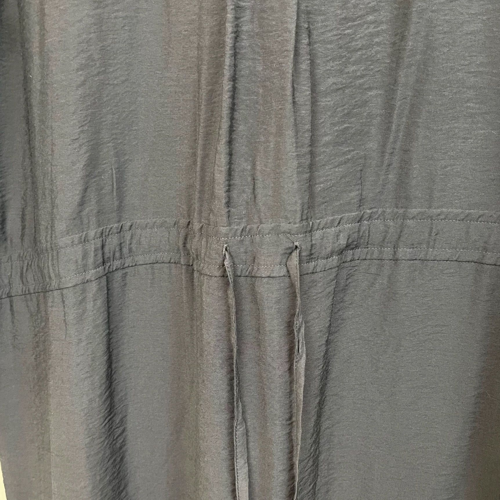 Vintage Maeve Dress Womens Size 6 Carbon Gray Jemima Utility Drawstring Midi Shirt NEW Size M / US 6-8 / IT 42-44 - 8 Thumbnail