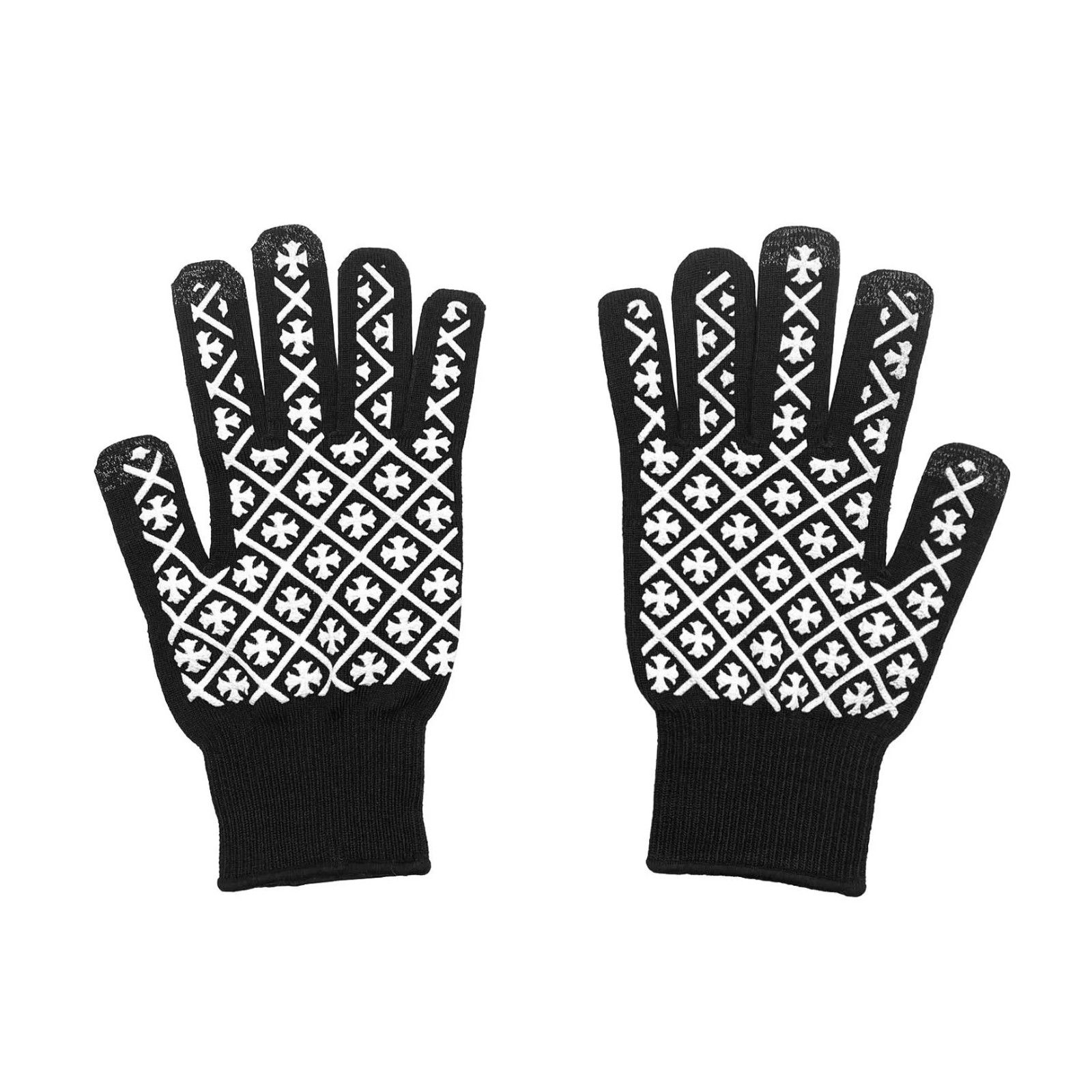 Chrome Hearts Chrome Hearts Script Cross Logo Work Gloves Size Large Size ONE SIZE - 5 Thumbnail