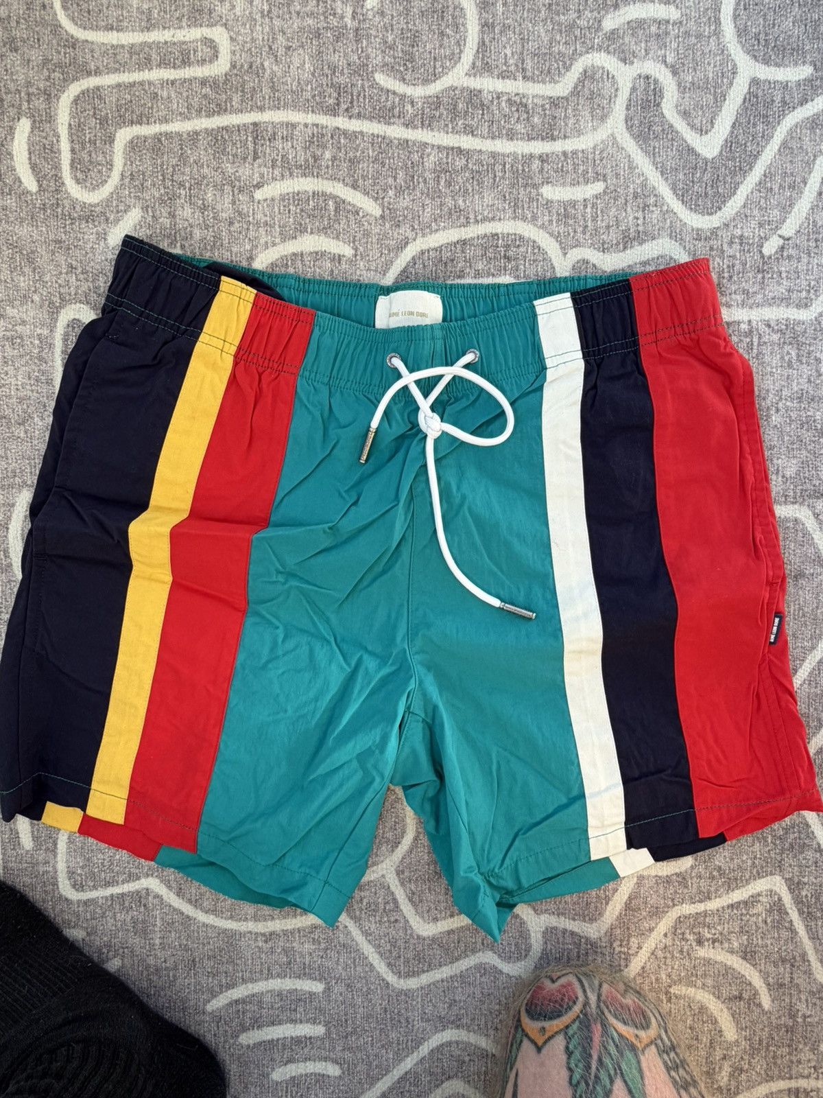 Aime Leon Dore Multicolored nylon shorts 2019 ald Size US 30 / EU 46 - 4 Thumbnail