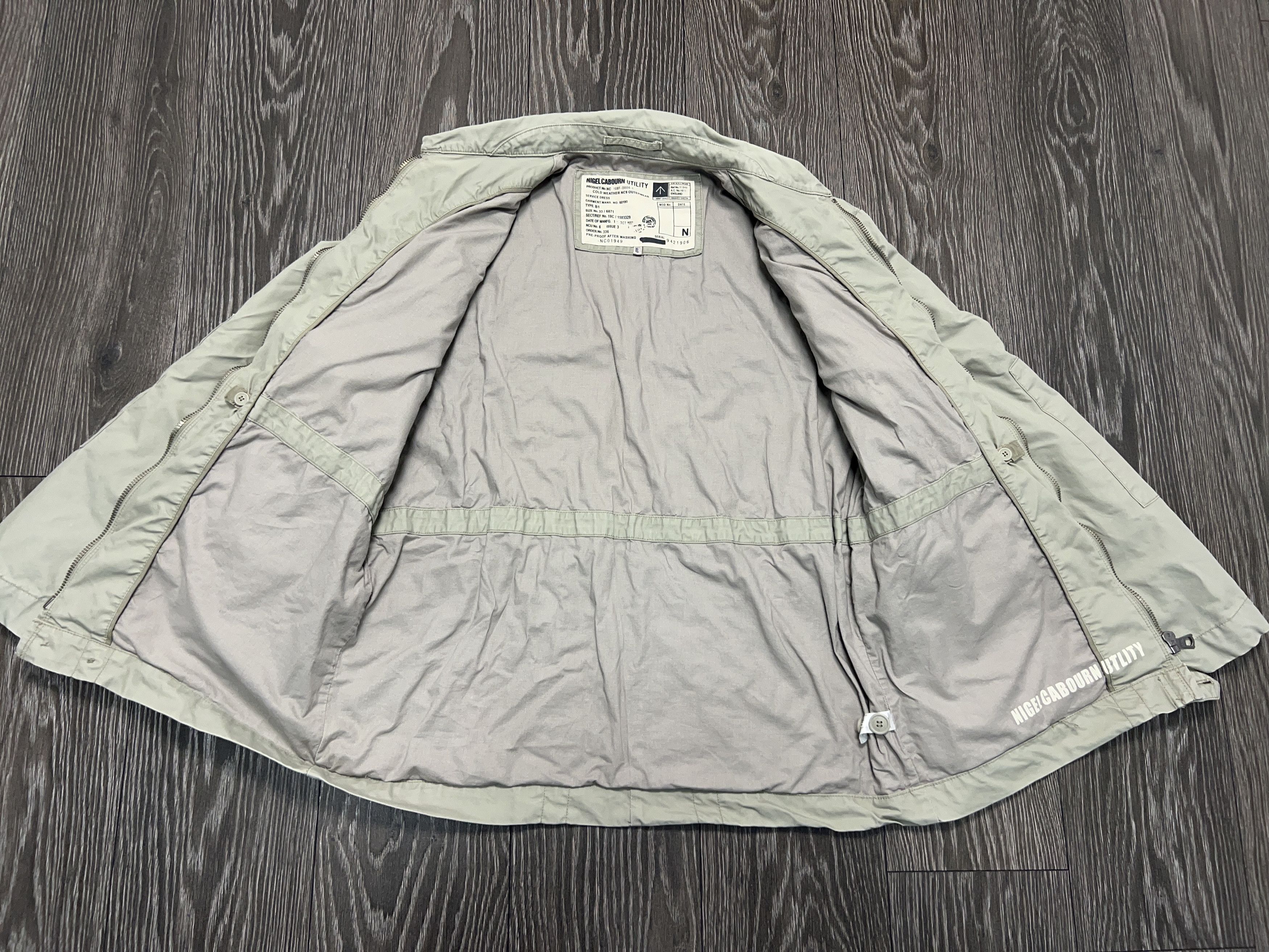 Nigel Cabourn Utility Cold Weather NC9 Military Field Jacket Coat Size XL Size US XL / EU 56 / 4 - 13 Thumbnail