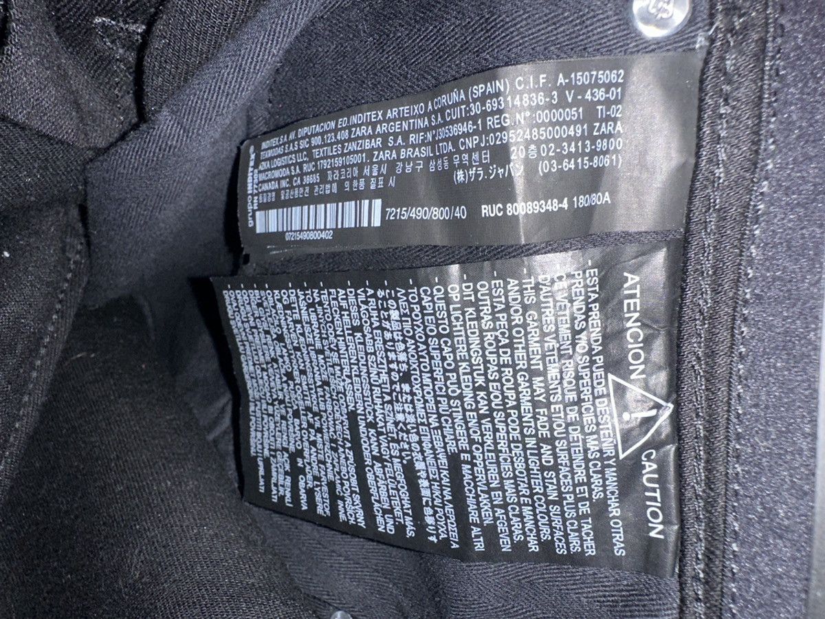 Zara Zara jet black skinny jeans Size US 31 - 7 Thumbnail