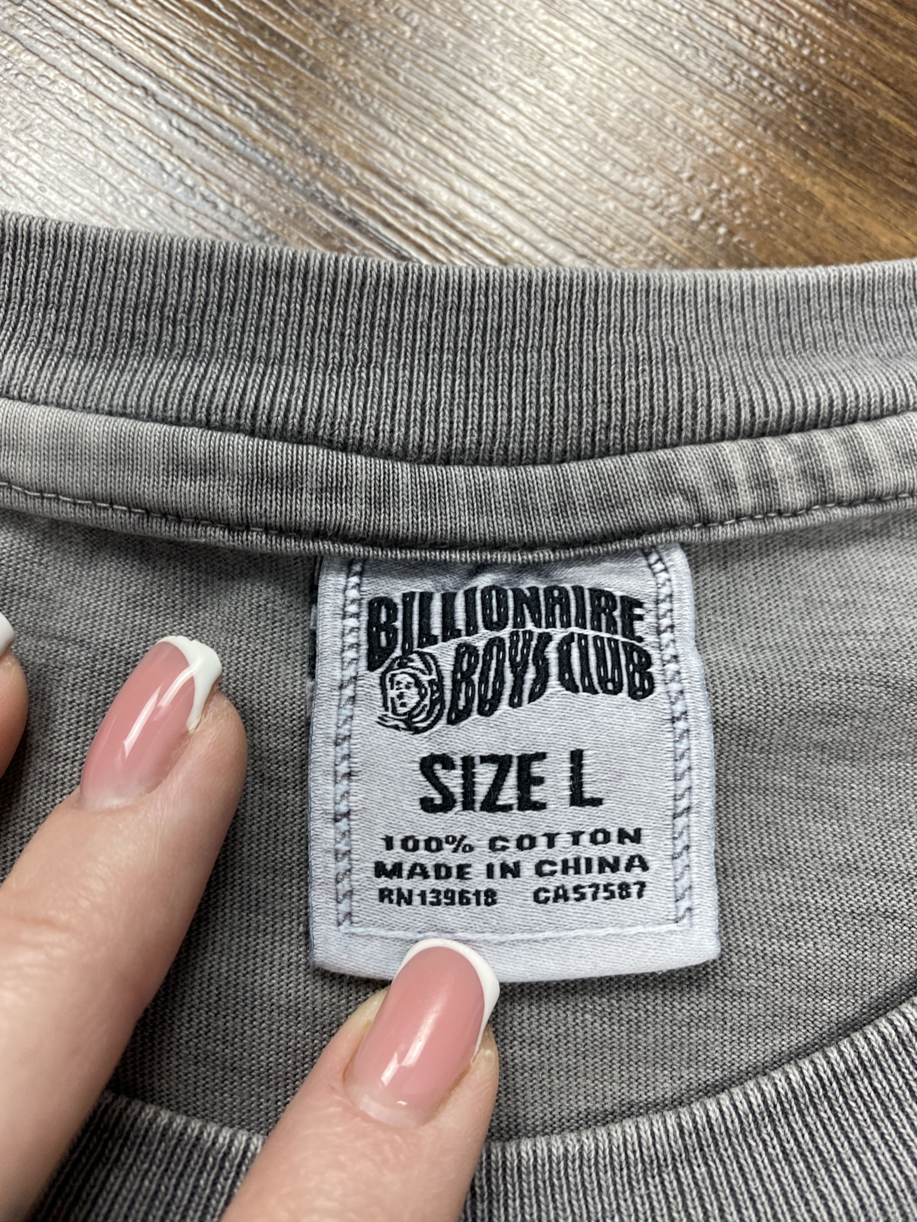 Billionaire Boys Club Billionaire Boys Club Vintage Mens Crew Neck T-Shirt Size US L / EU 52-54 / 3 - 6 Thumbnail