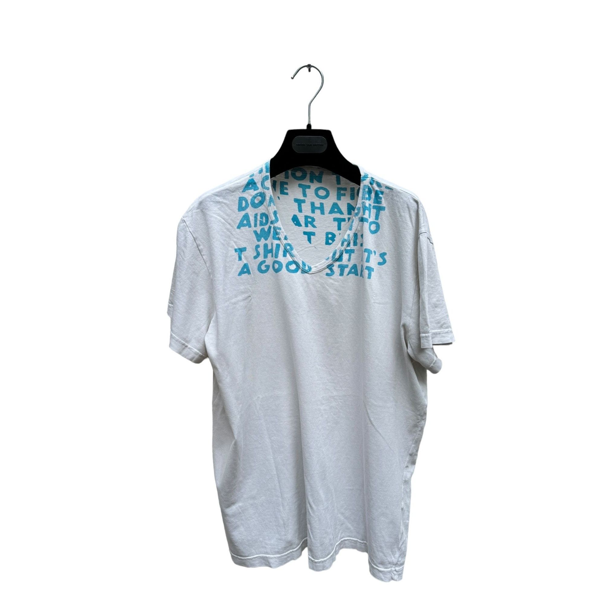 Maison Martin Margiela | Tシャツ(2006 S/S) Maison Margiela SS 2006 Printed White T-shirt | Grailed