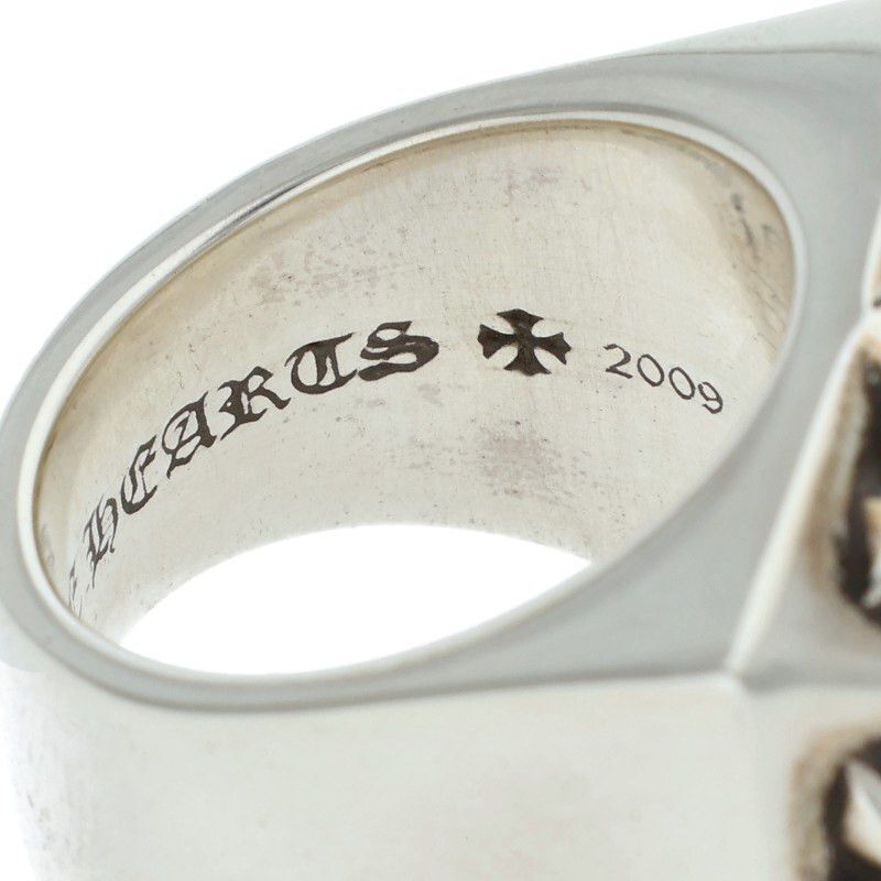 Chrome Hearts Chrome Hearts CH Plus Pyramid Silver Ring Size ONE SIZE - 4 Thumbnail