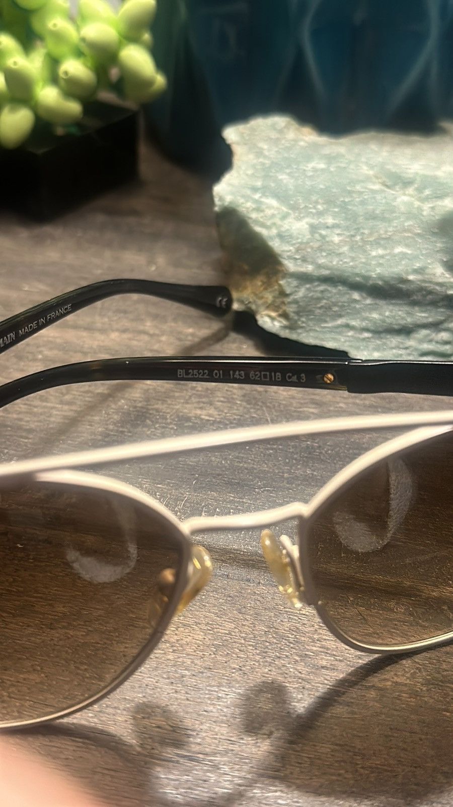 Balmain Balmain Aviator Sunglasses Size ONE SIZE - 8 Thumbnail