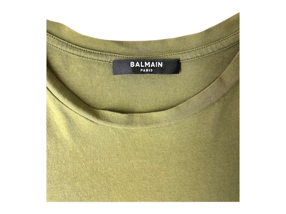 Balmain Balmain printed logo tahirt Size S / US 4 / IT 40 - 3 Thumbnail