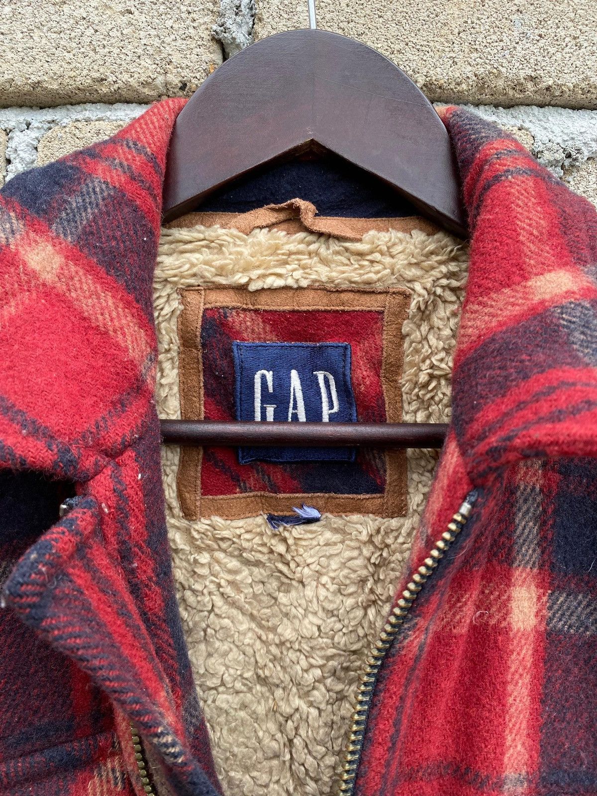 Gap Gap Plaid Tartan Jacket With Fleece Lined Size US M / EU 48-50 / 2 - 7 Thumbnail