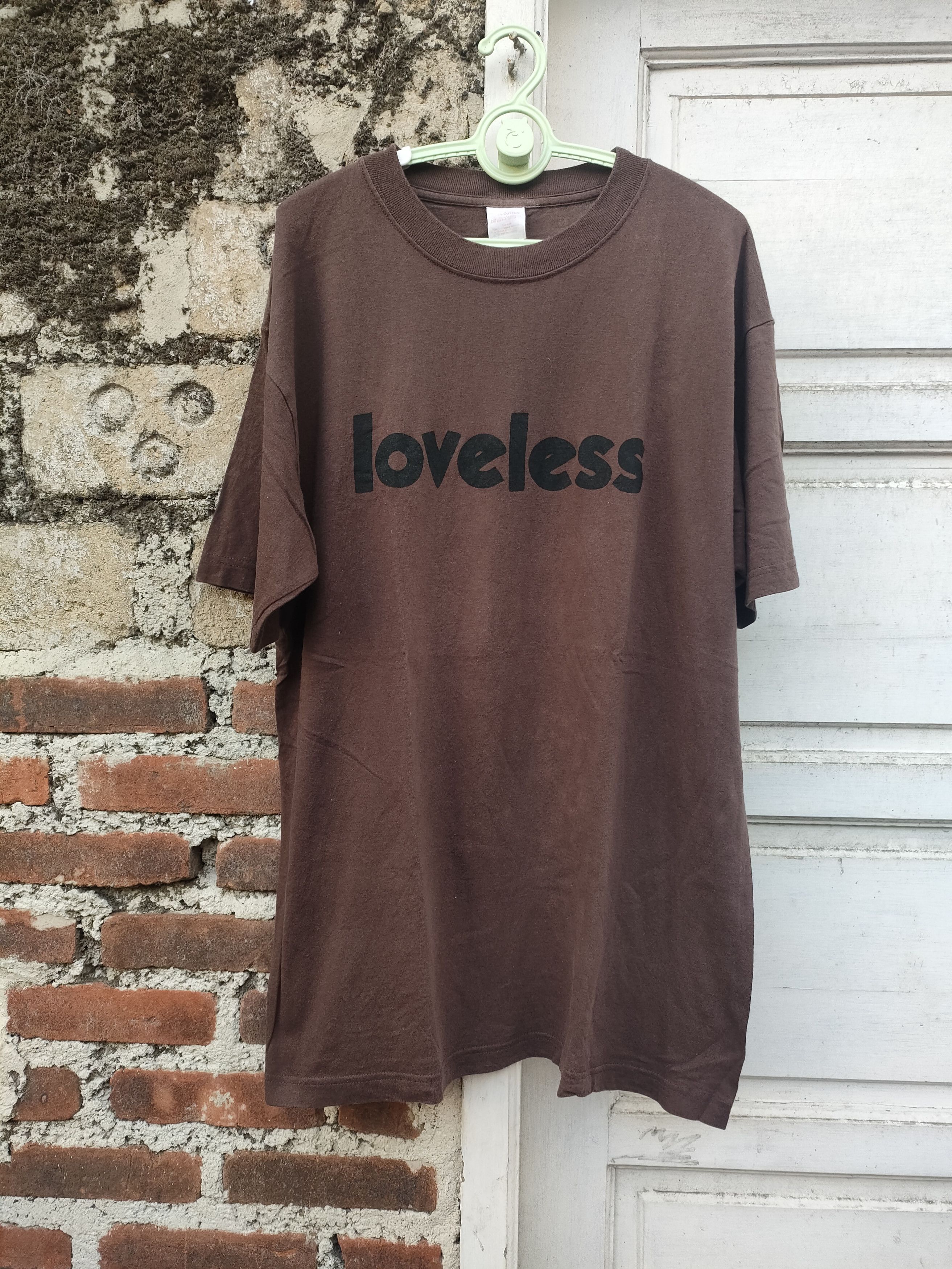 image of My Bloody Valentine - Loveless Tshirt in Brown, Men's (Size Large)