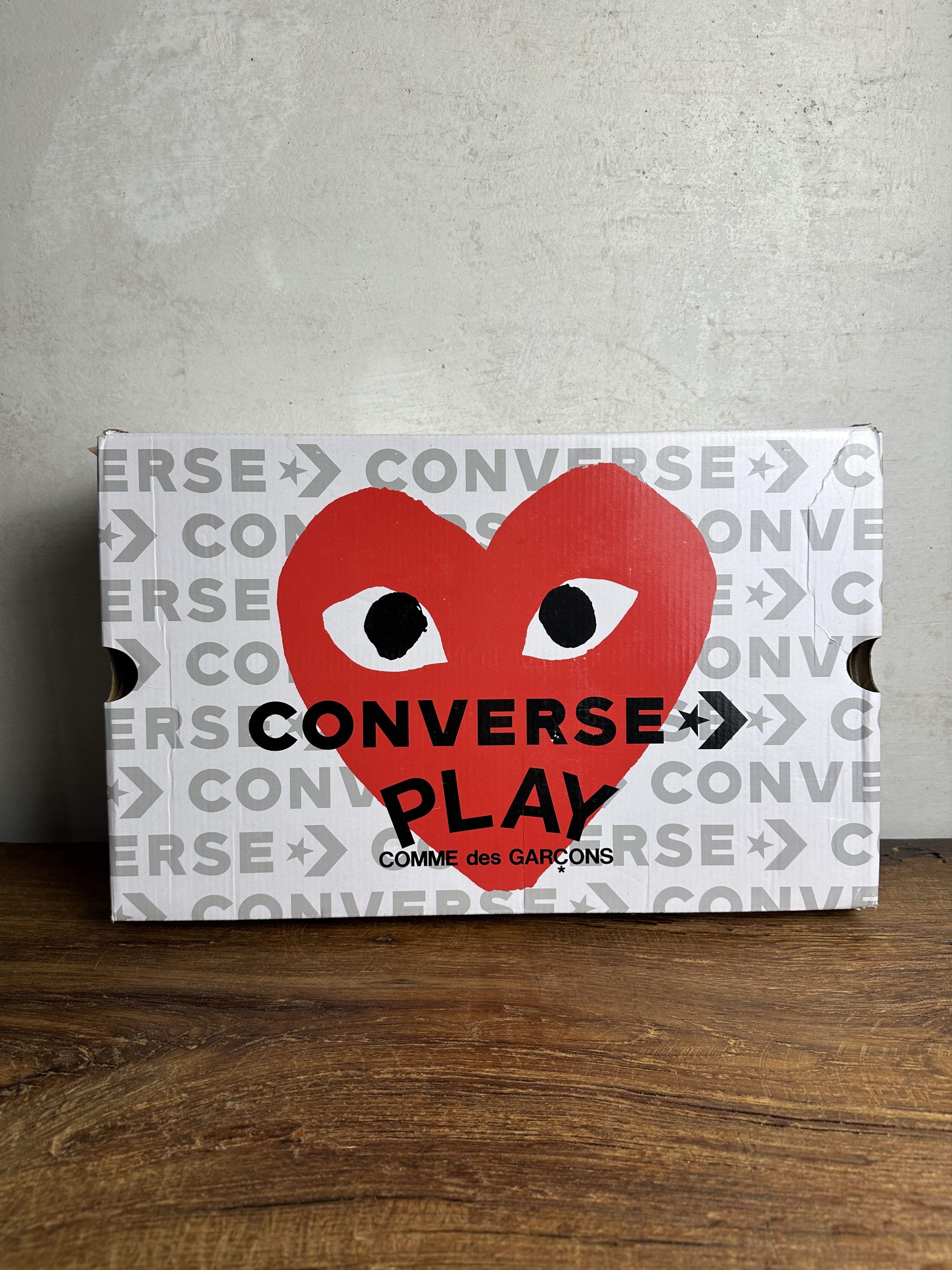 Comme des Garcons Comme des Garçons Play x Chuck 70 High 'Black Red' Sneakers Size US 10 / EU 43 - 14 Thumbnail