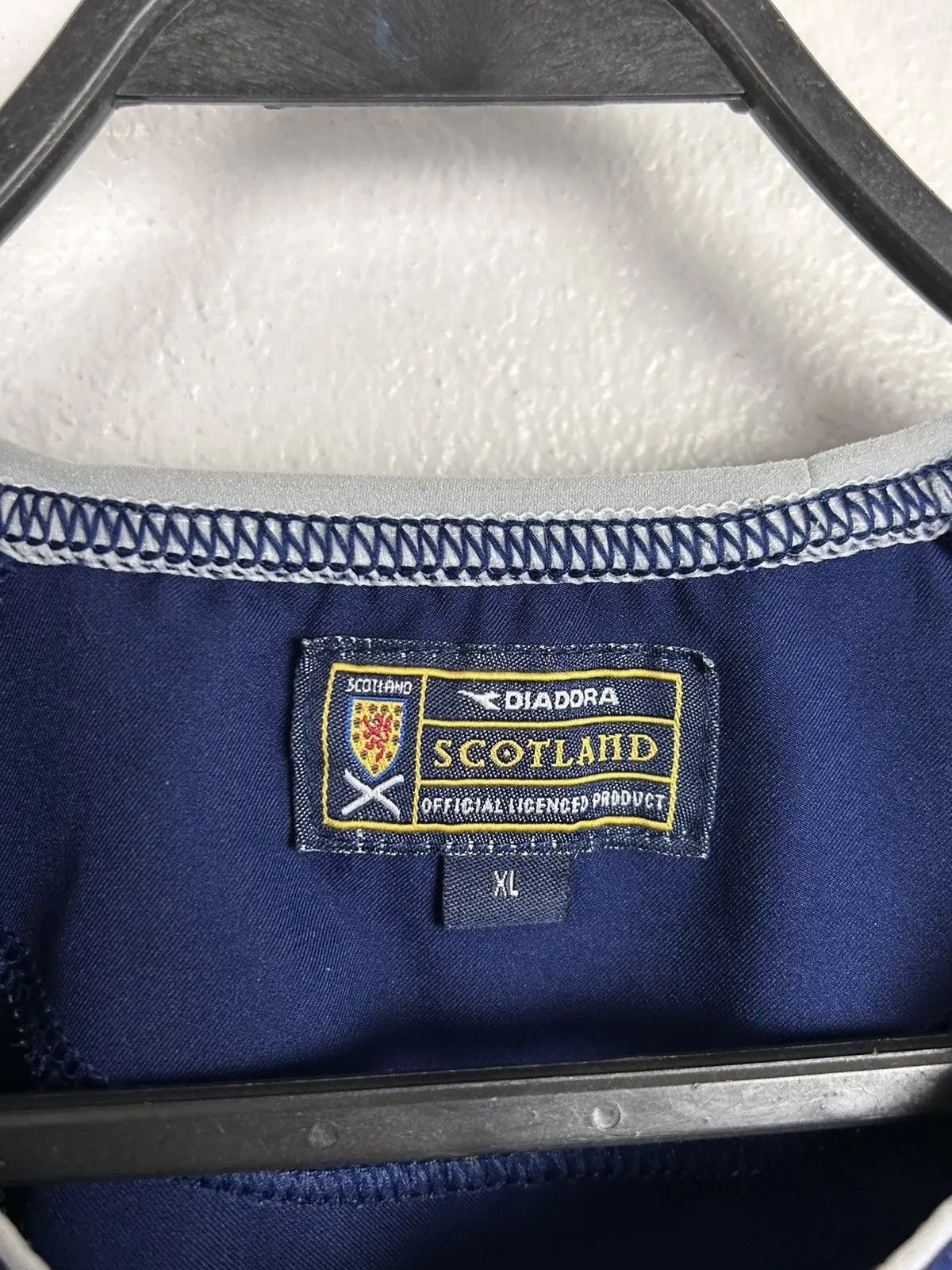 Diadora 00s Vintage Diadora x Scotland Football Team 2003 Home Kit Size US XL / EU 56 / 4 - 7 Thumbnail