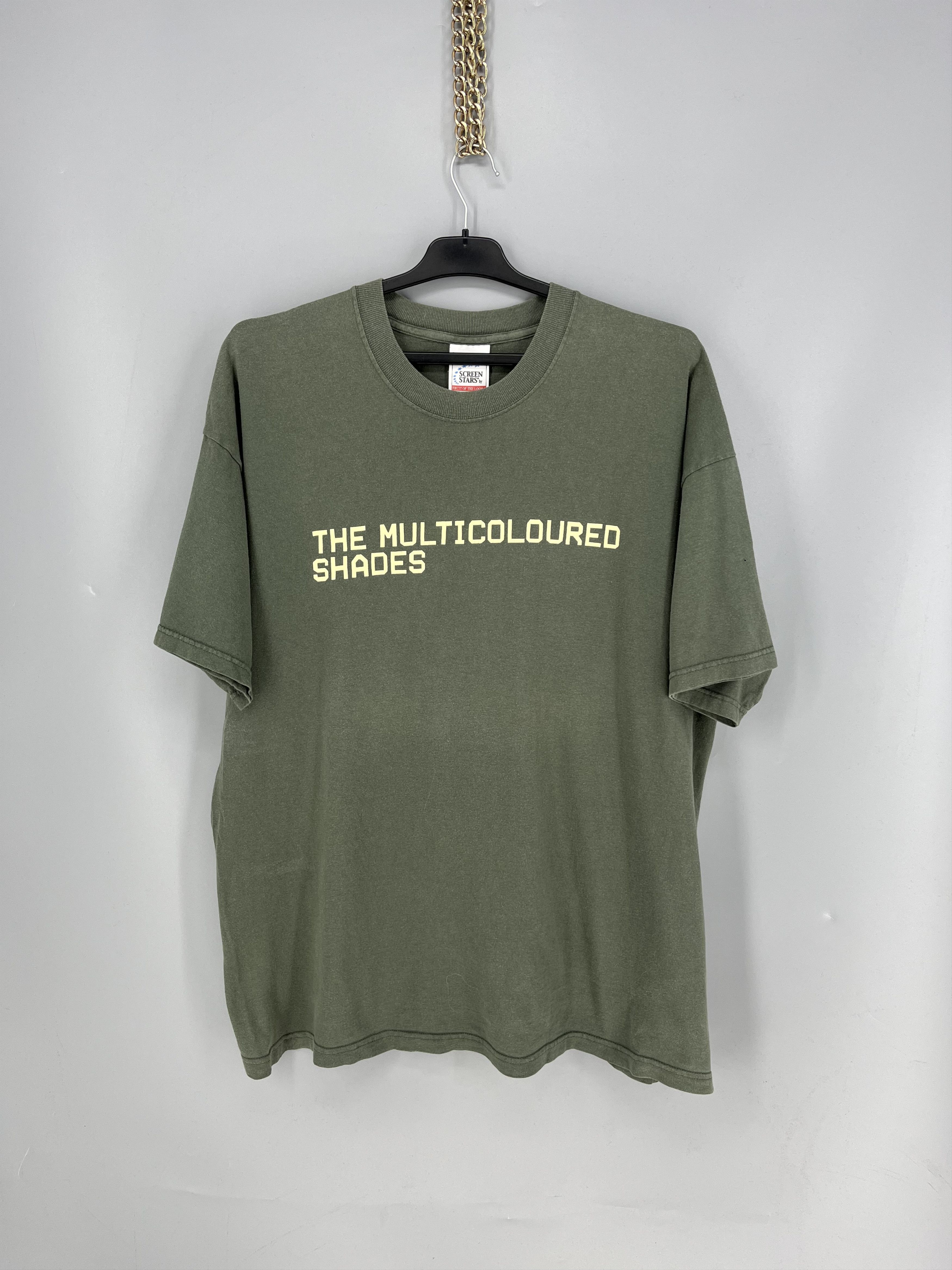 Band Tees Vintage 80s The Multicoloured Shades Band Tee RARE Size US XL / EU 56 / 4 - 1 Thumbnail